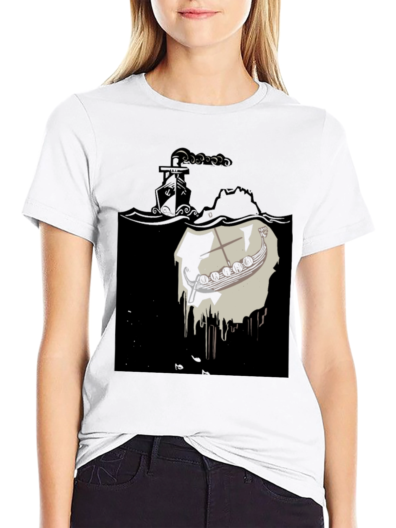 Nautical Viking Ship T-Shirt