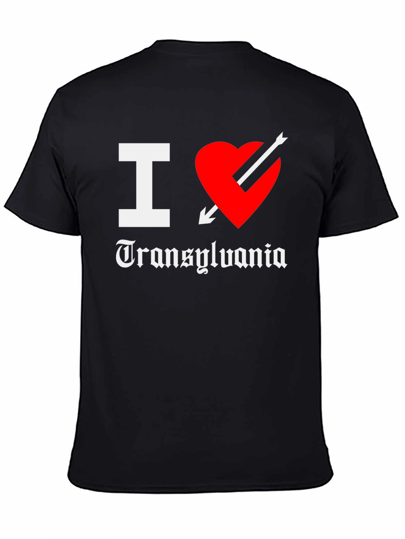 I Love Transylvania T-Shirt Novelty Design