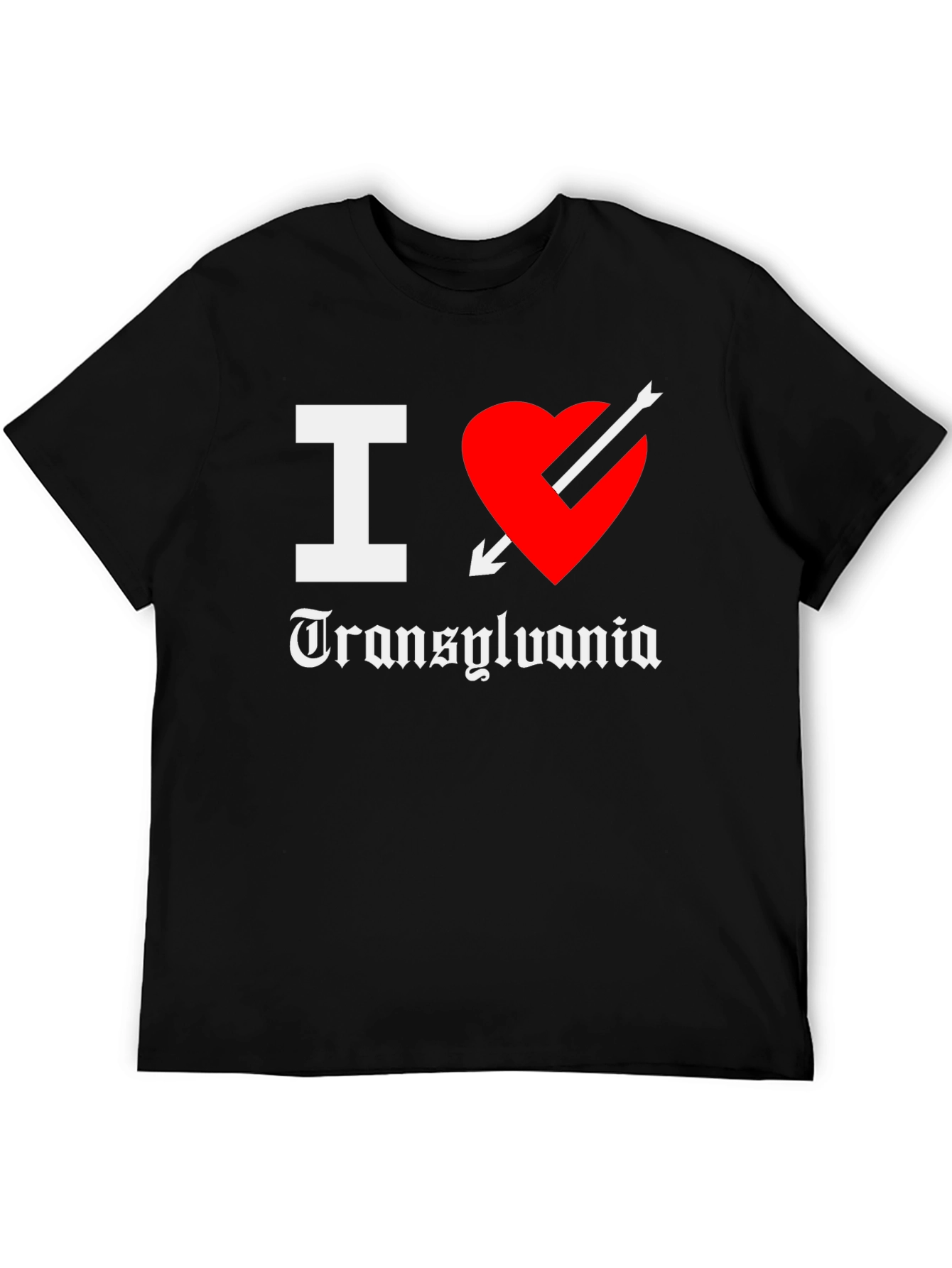 I Love Transylvania T-Shirt Novelty Design
