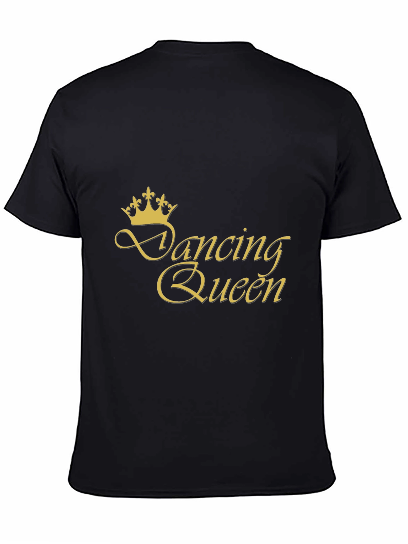 Dancing Queen Black T-Shirt - Unique Graphic Tee