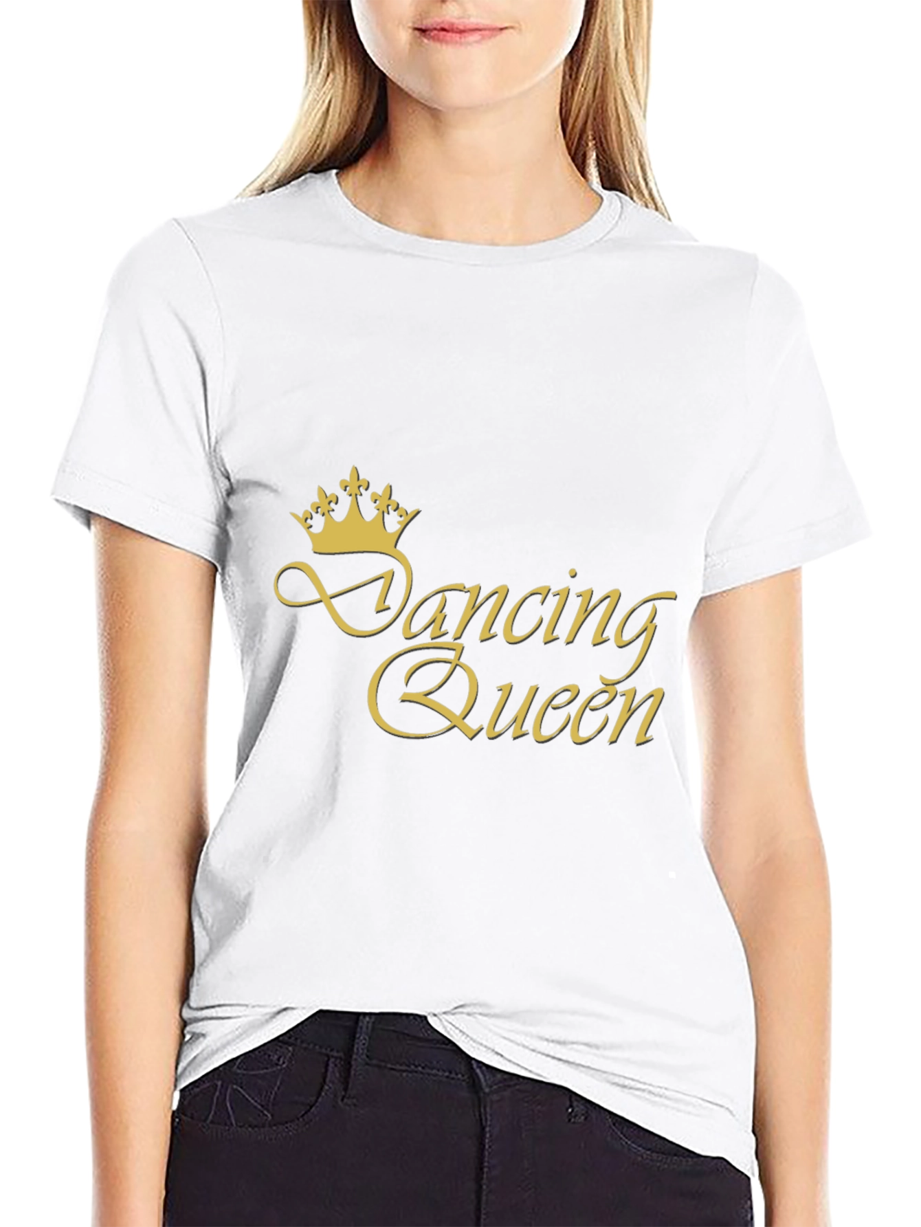 Dancing Queen Black T-Shirt - Unique Graphic Tee