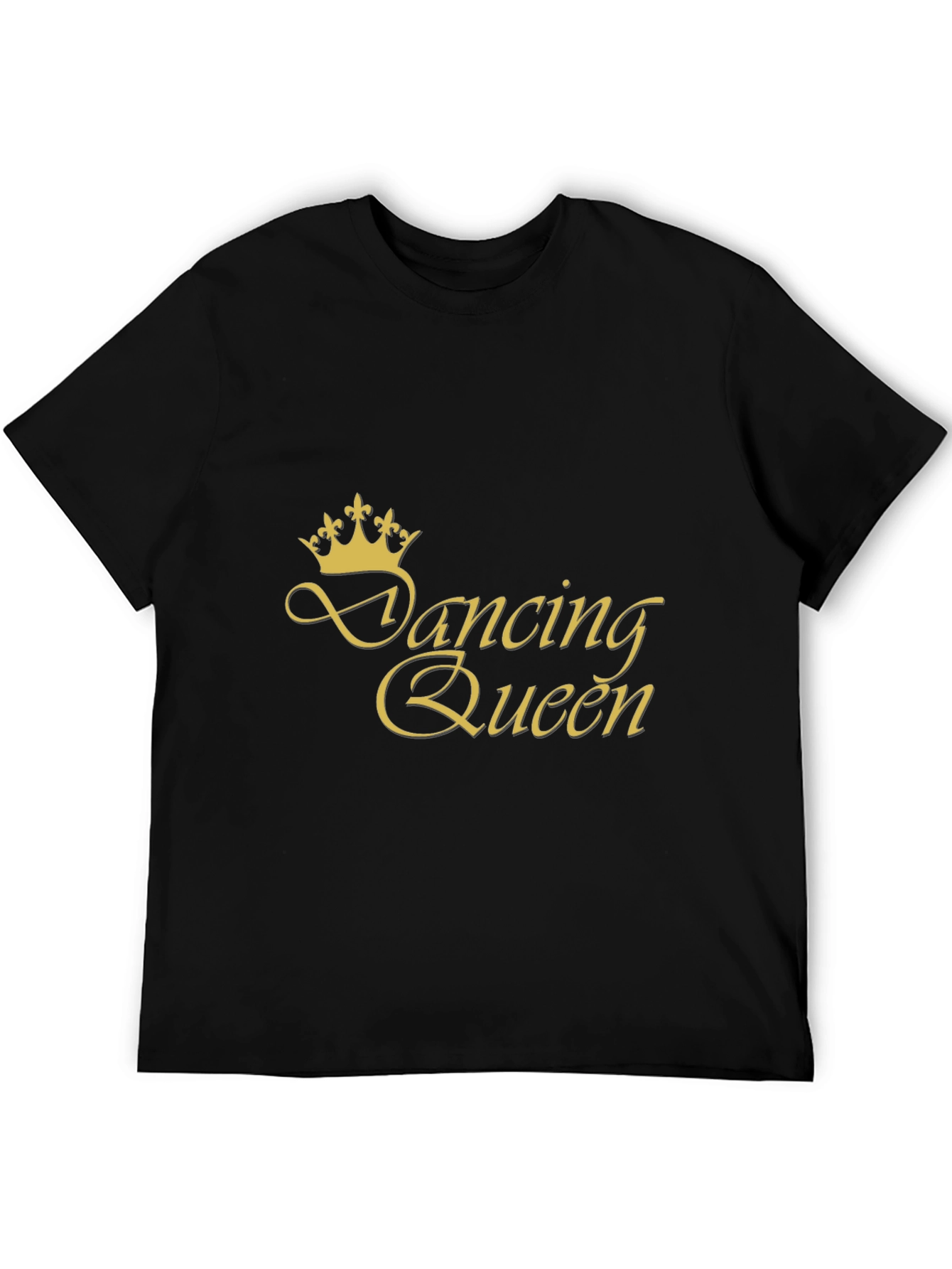 Dancing Queen Black T-Shirt - Unique Graphic Tee