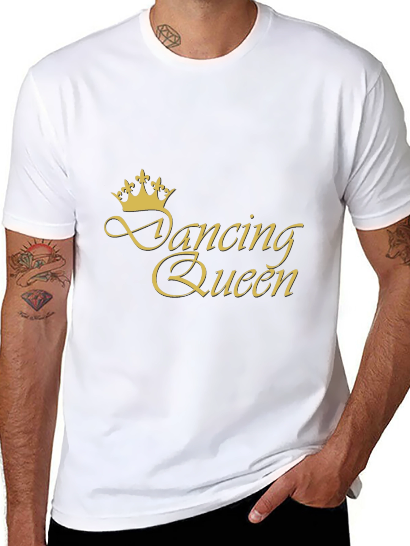 Dancing Queen Black T-Shirt - Unique Graphic Tee