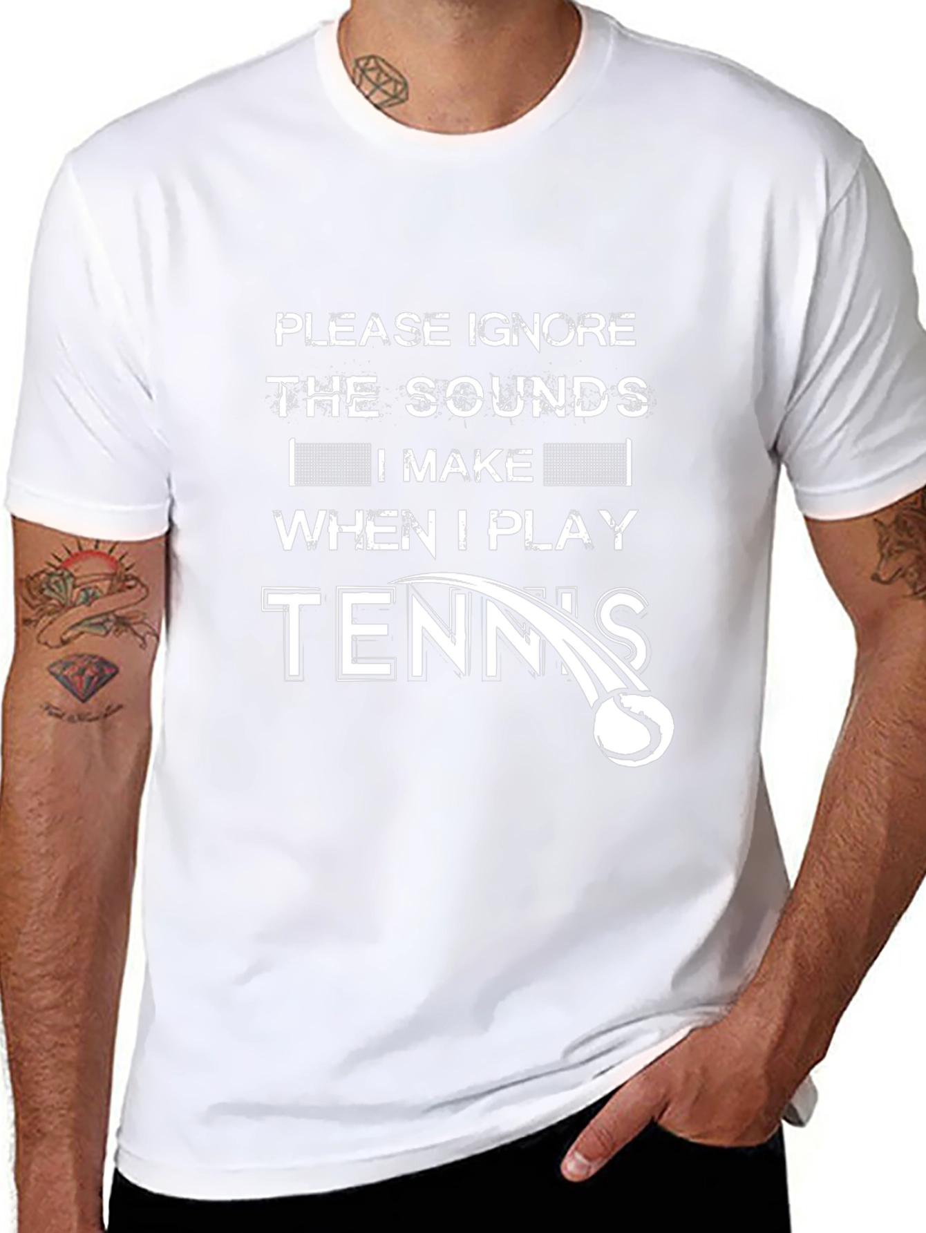 Funny Tennis Player T-Shirt