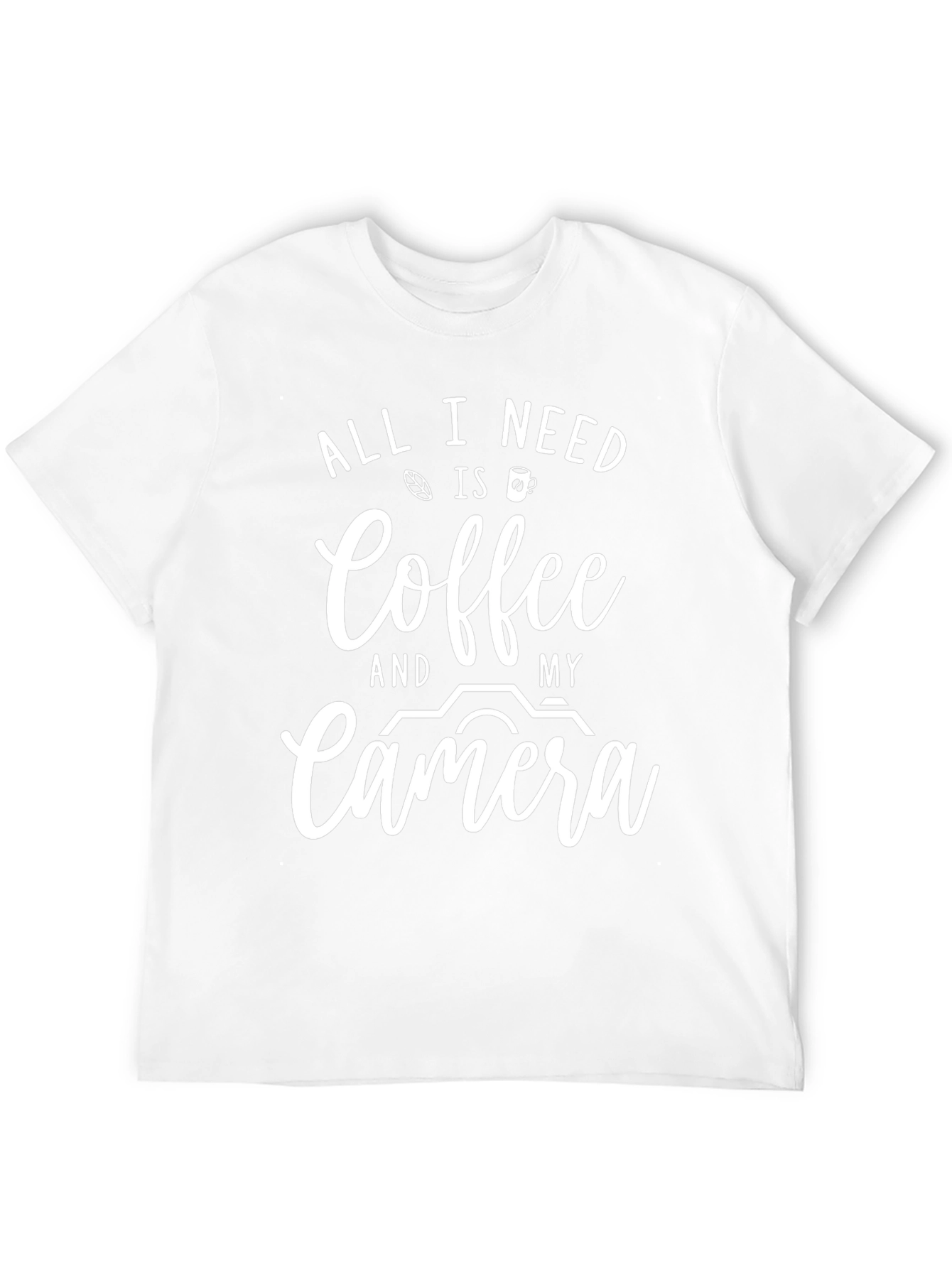 Coffee & Camera Graphic Tee - Photographers Must-Have