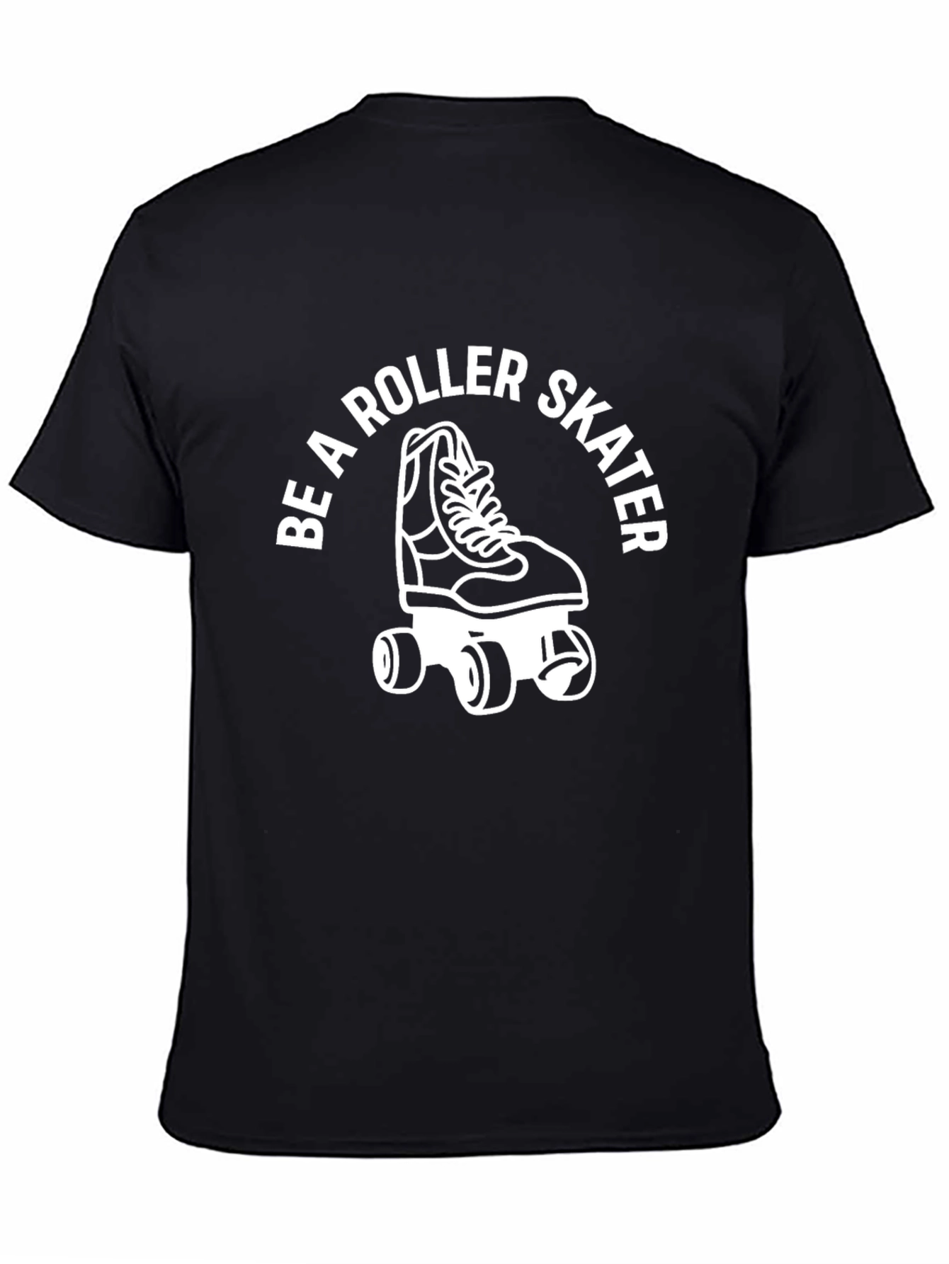 Be a Roller Skater Graphic Tee - Black
