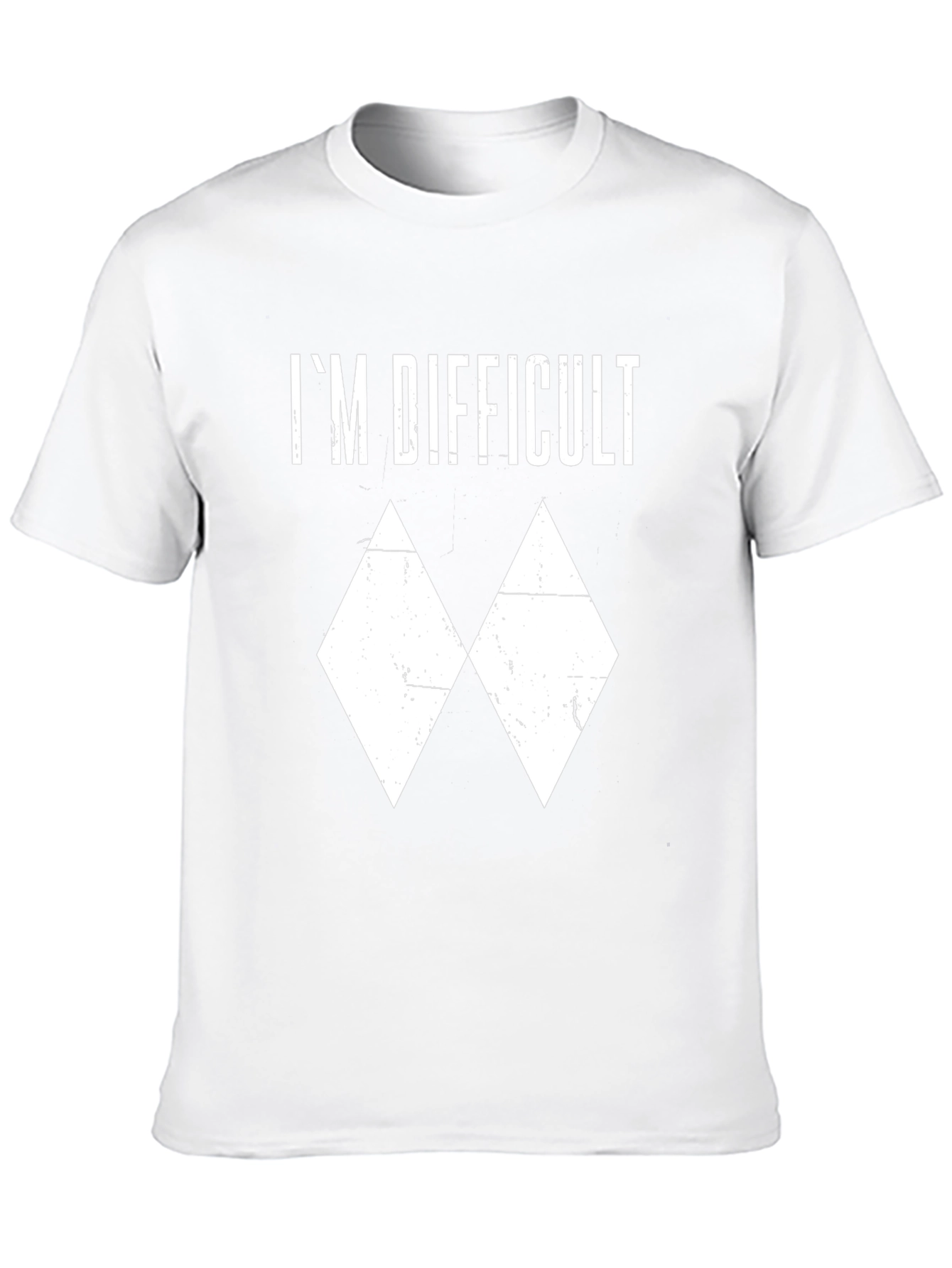 Im Difficult Skiing Black Diamond T-Shirt