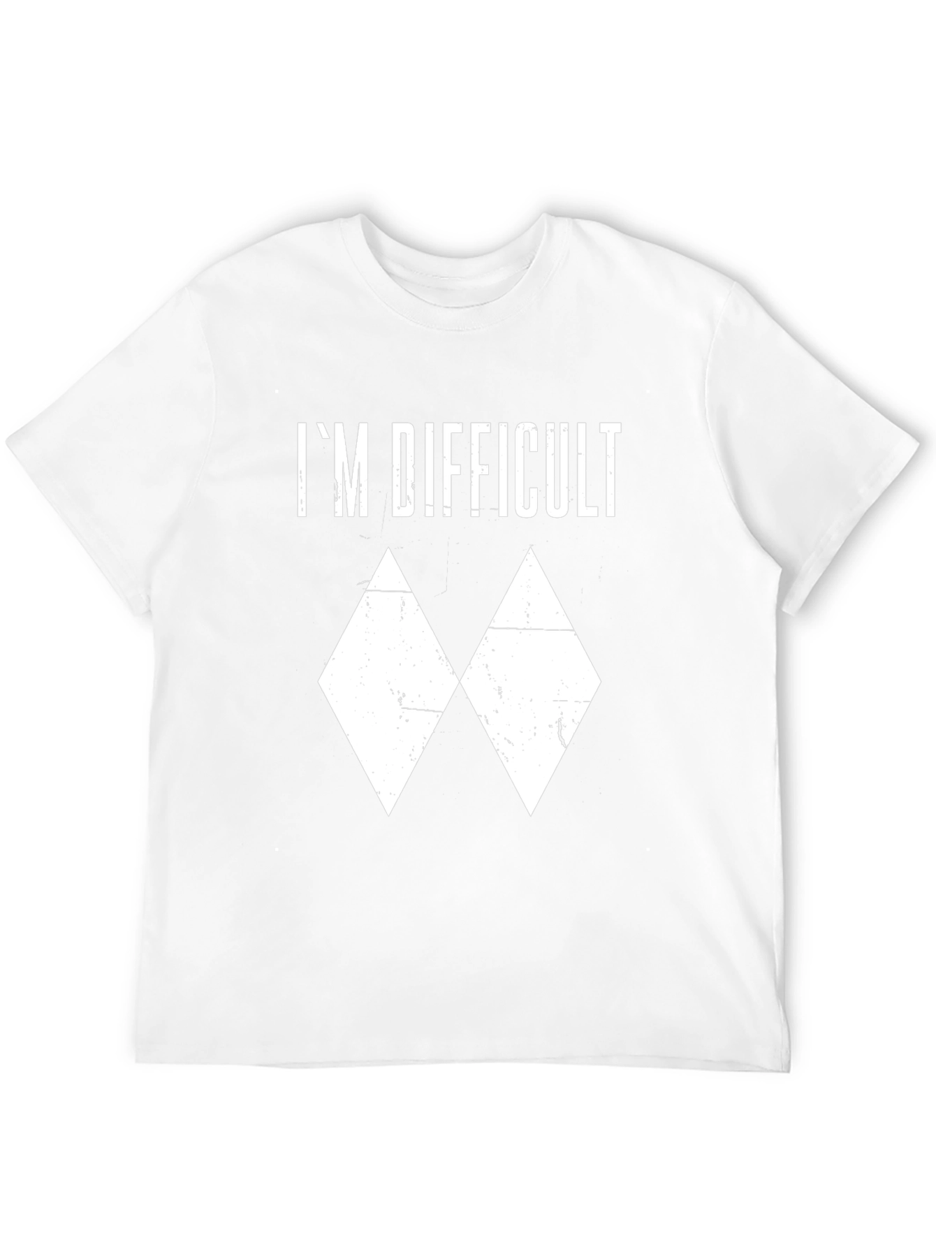 Im Difficult Skiing Black Diamond T-Shirt