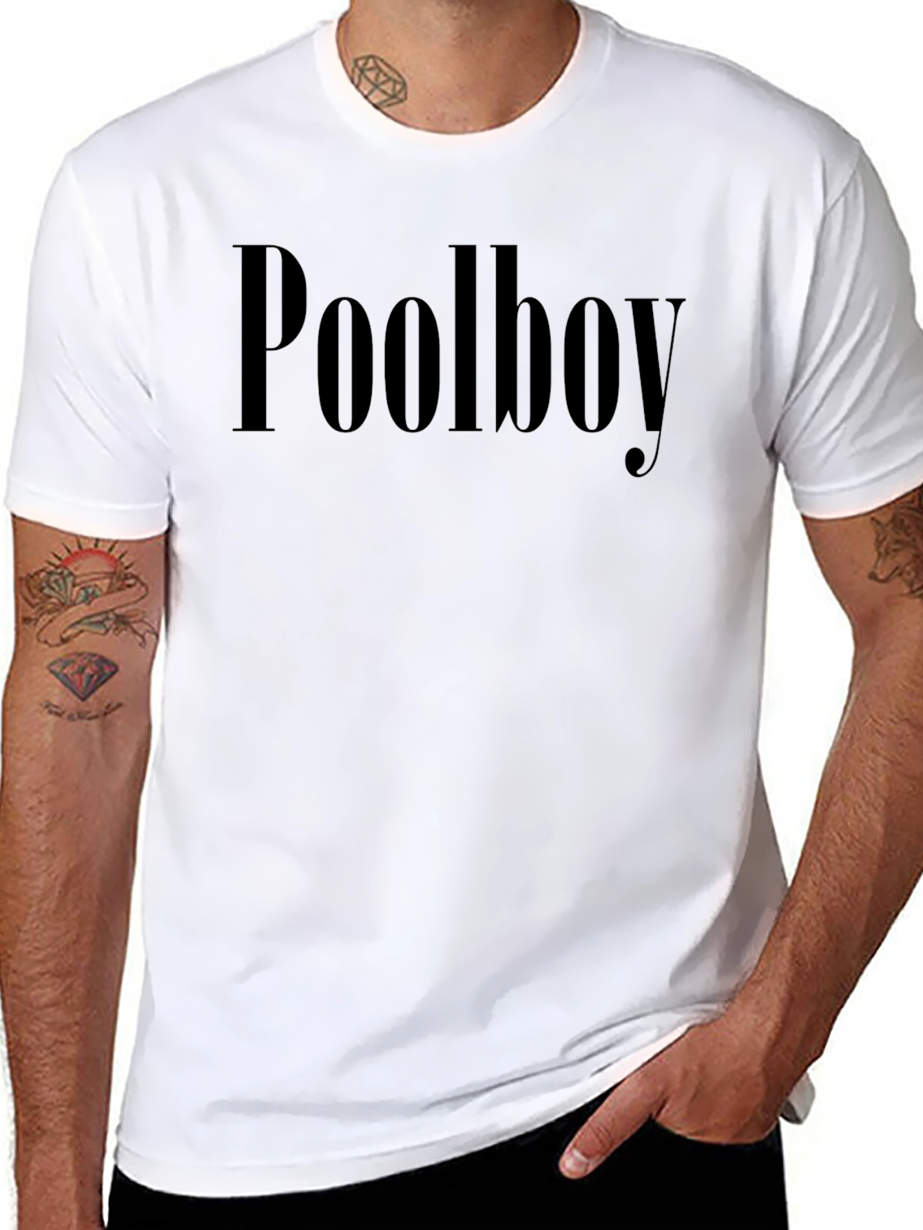 Poolboy Black Graphic Tee