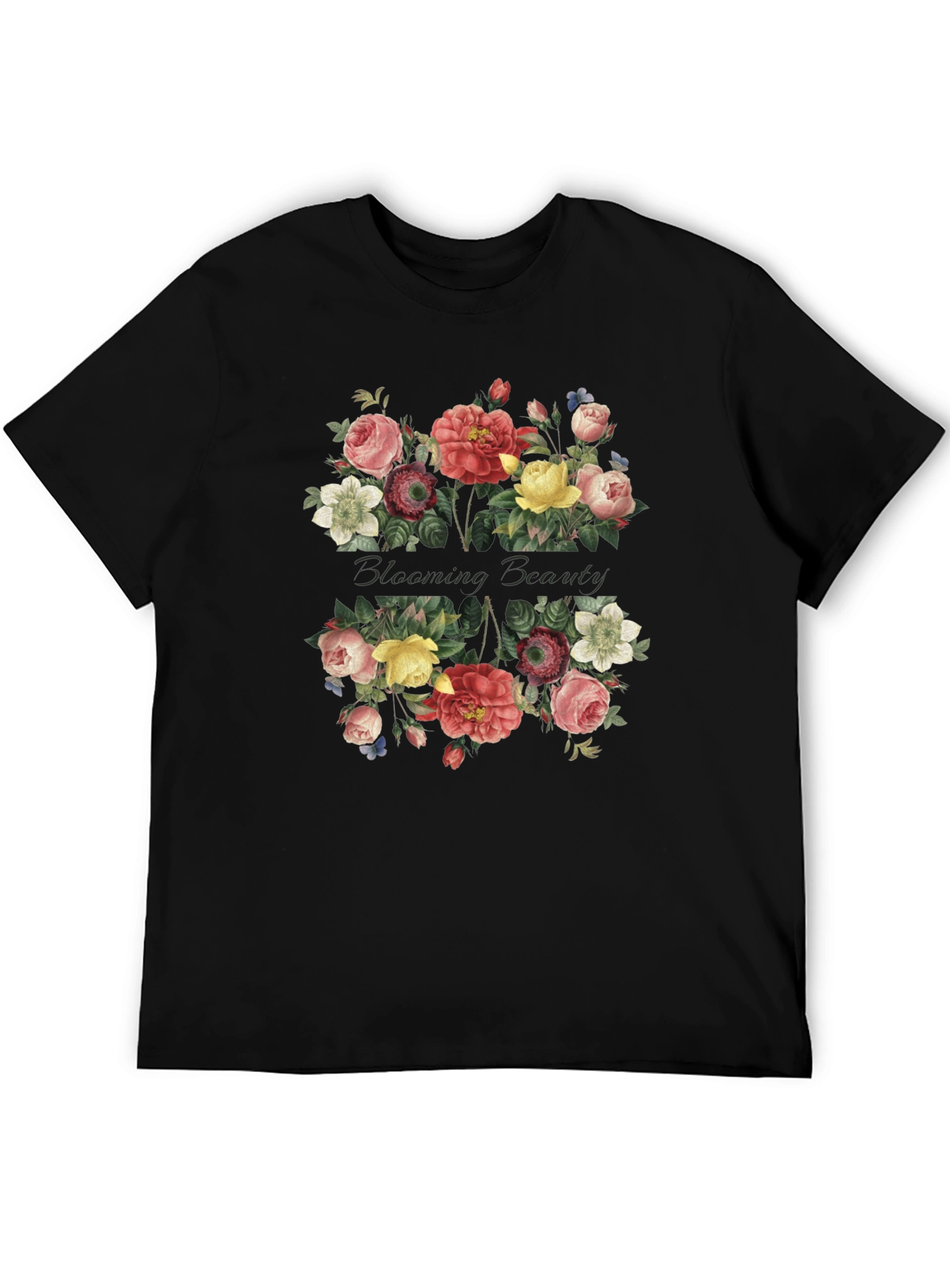 Blooming Beauty Floral Graphic T-Shirt