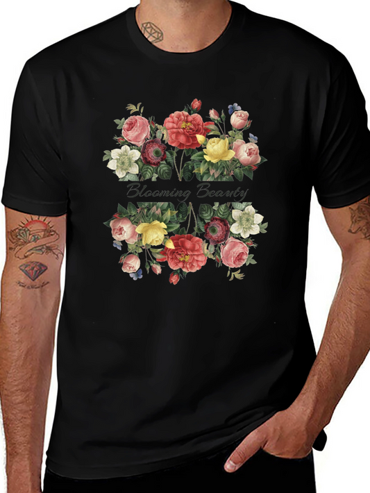 Blooming Beauty Floral Graphic T-Shirt