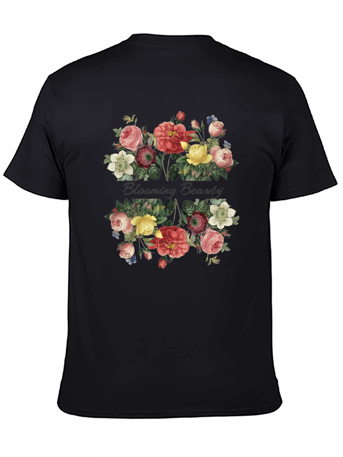 Blooming Beauty Floral Graphic T-Shirt