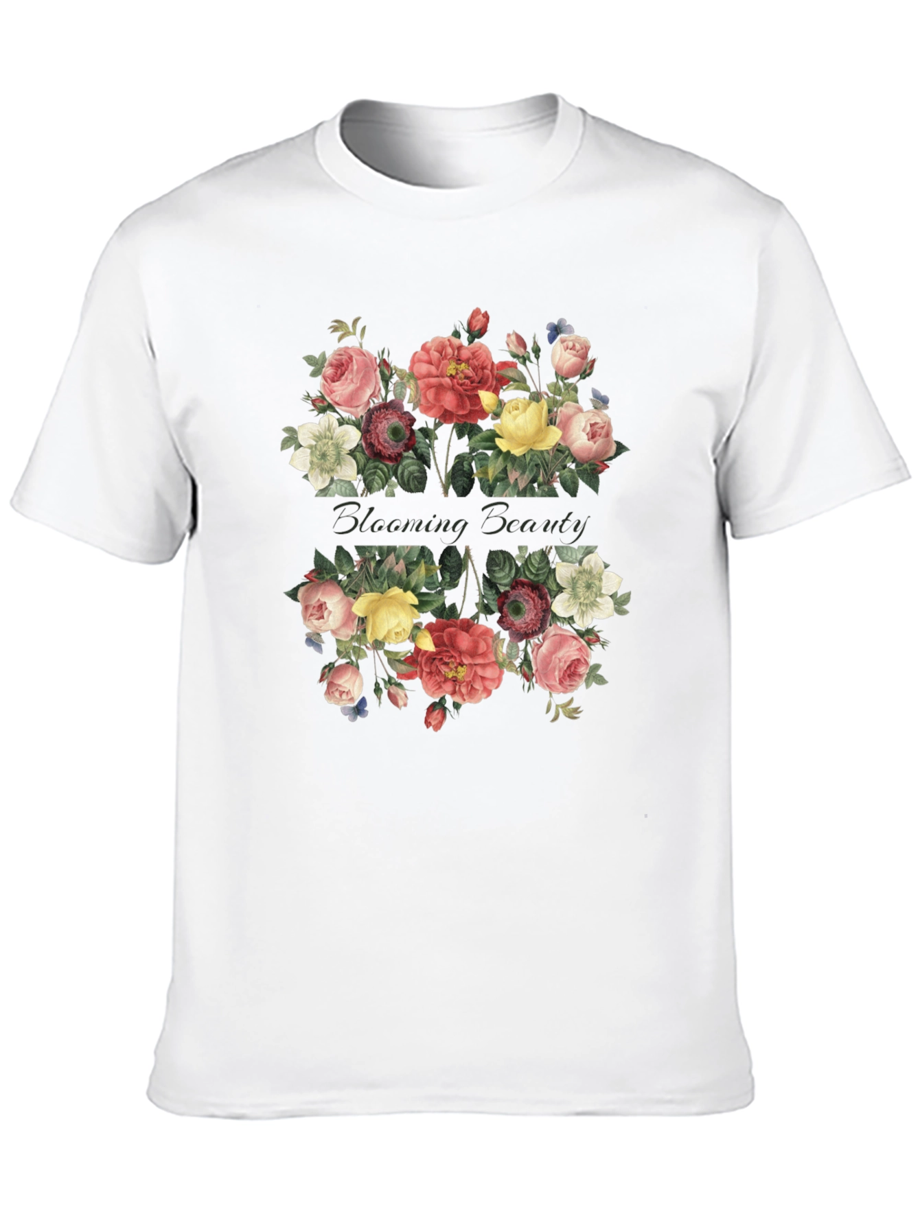 Blooming Beauty Floral Graphic T-Shirt