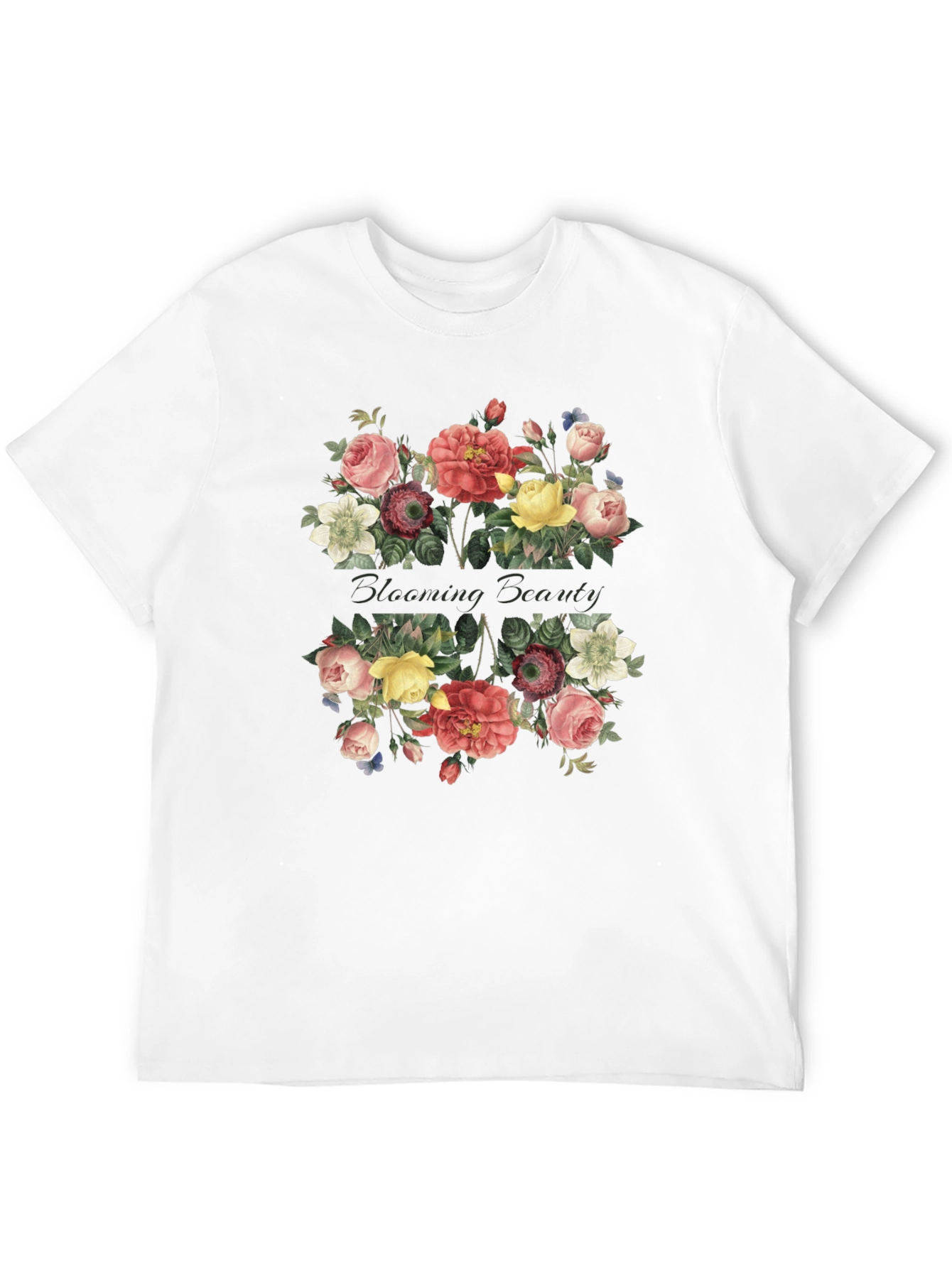 Blooming Beauty Floral Graphic T-Shirt