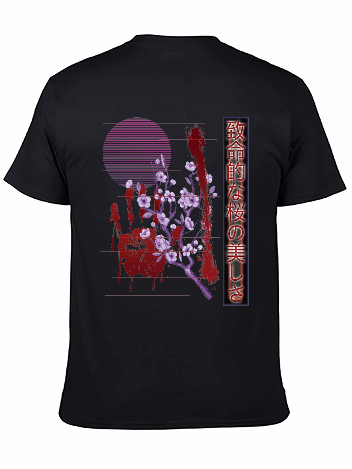 Aesthetic Cherry Blossom Graphic Tee