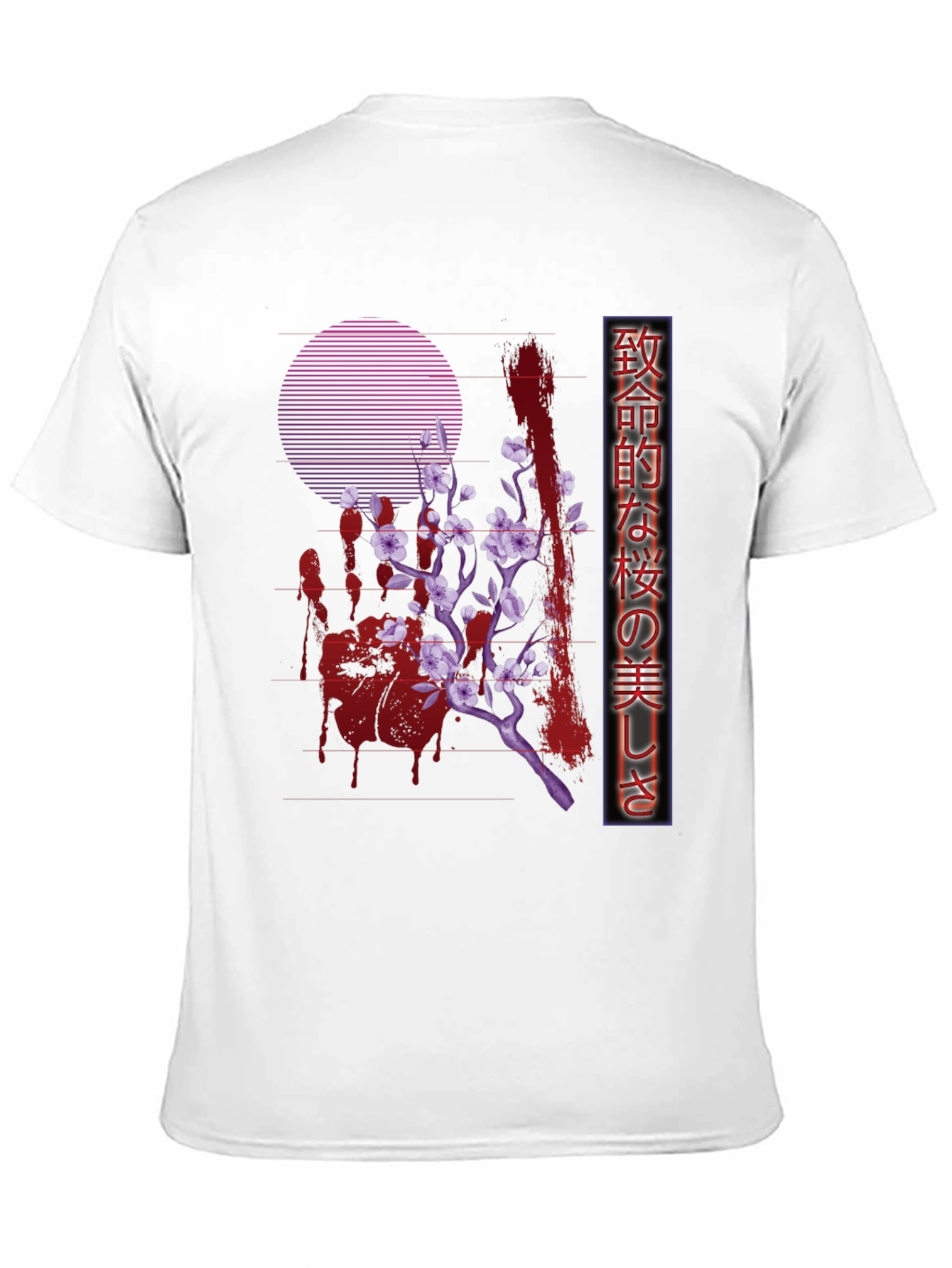 Aesthetic Cherry Blossom Graphic Tee