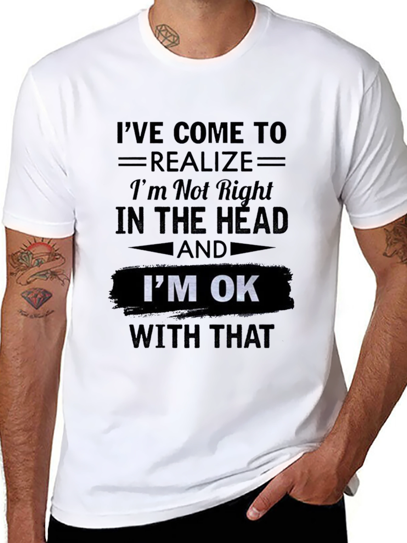 Im OK Funny Graphic T-Shirt