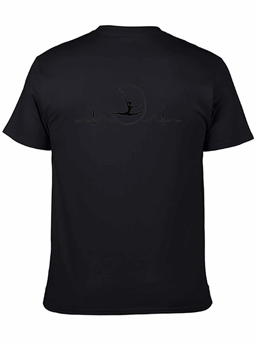 Gymnast Heartbeat T-Shirt - Sporty Style