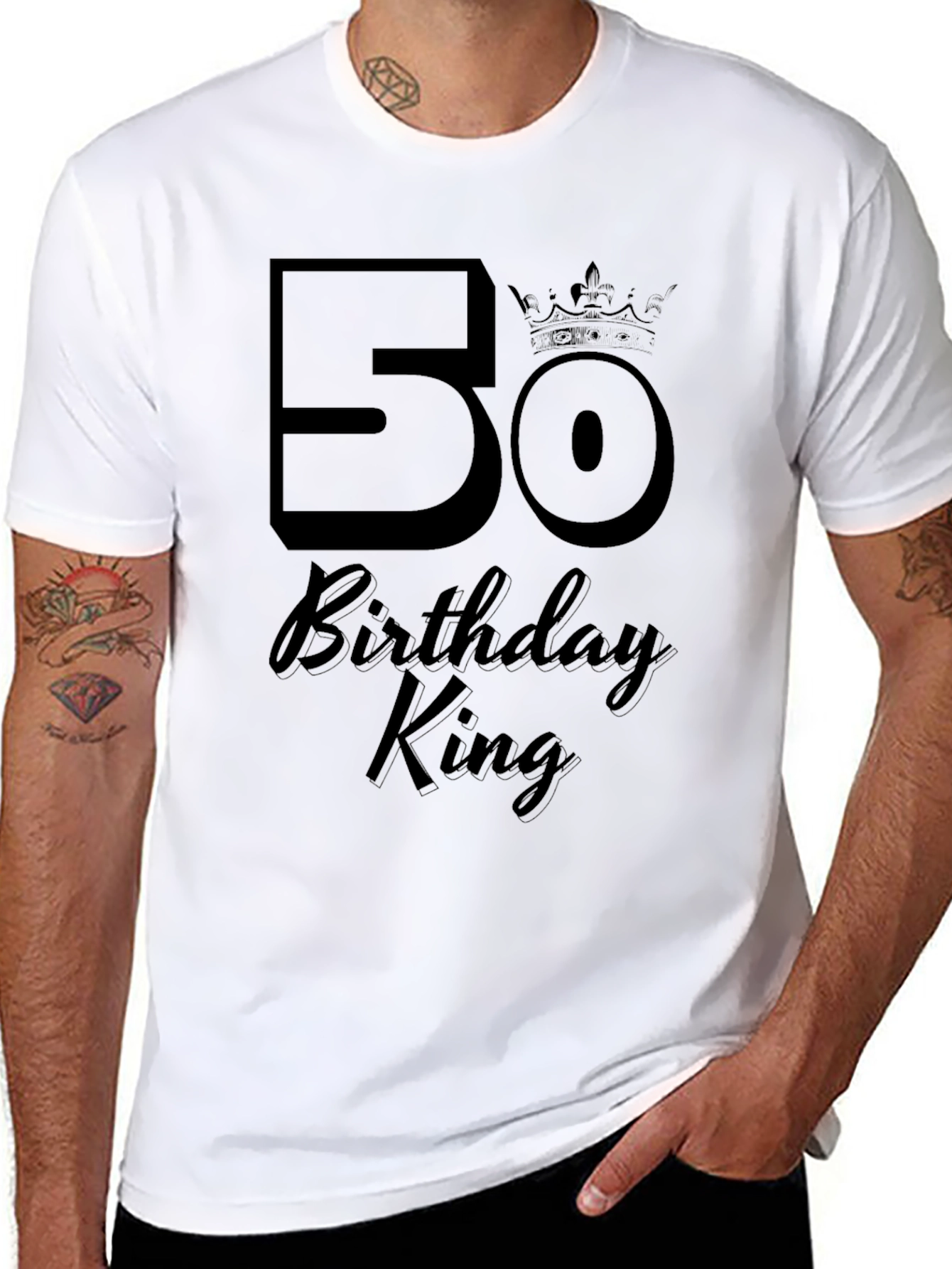 50 Birthday King T-Shirt