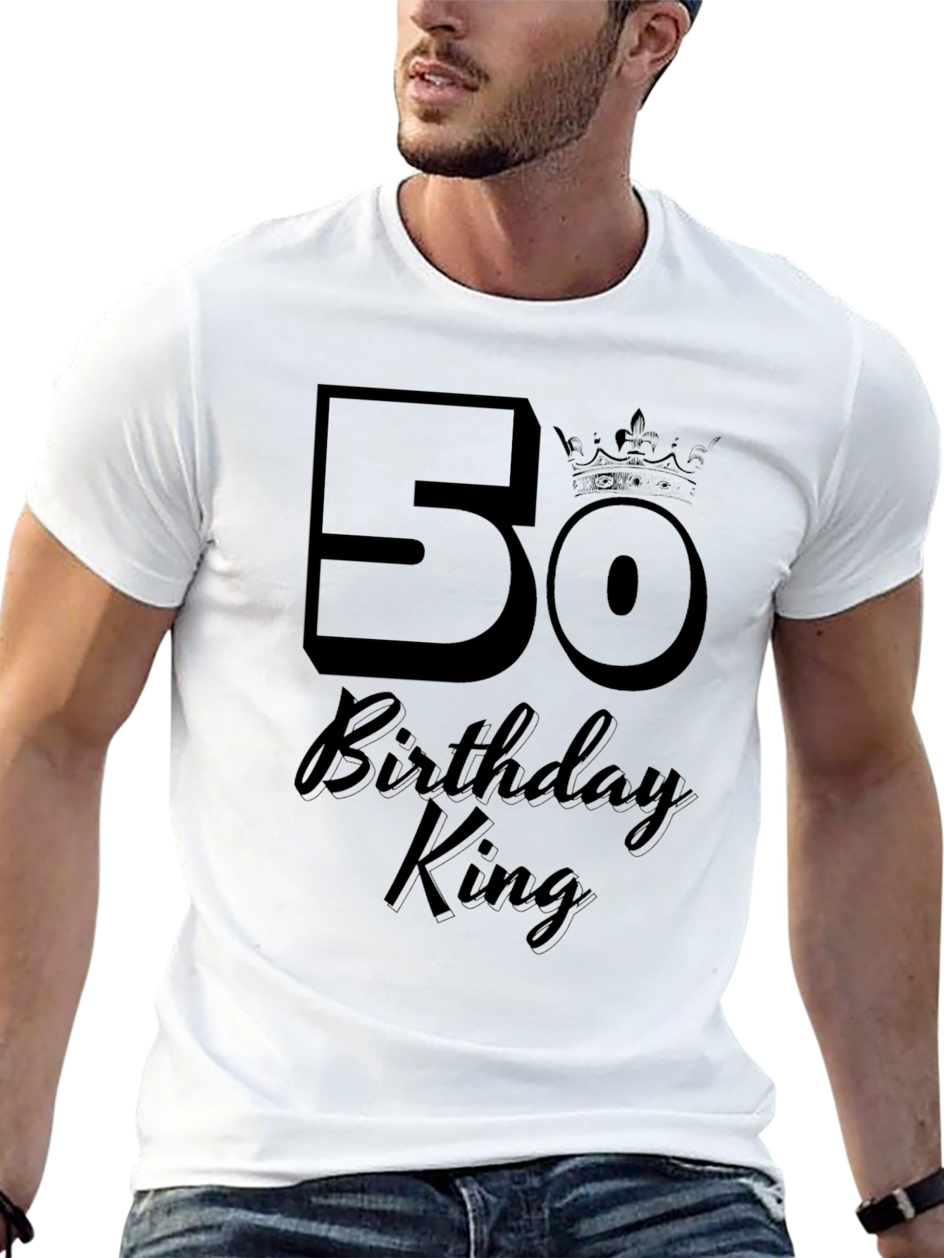 50 Birthday King T-Shirt