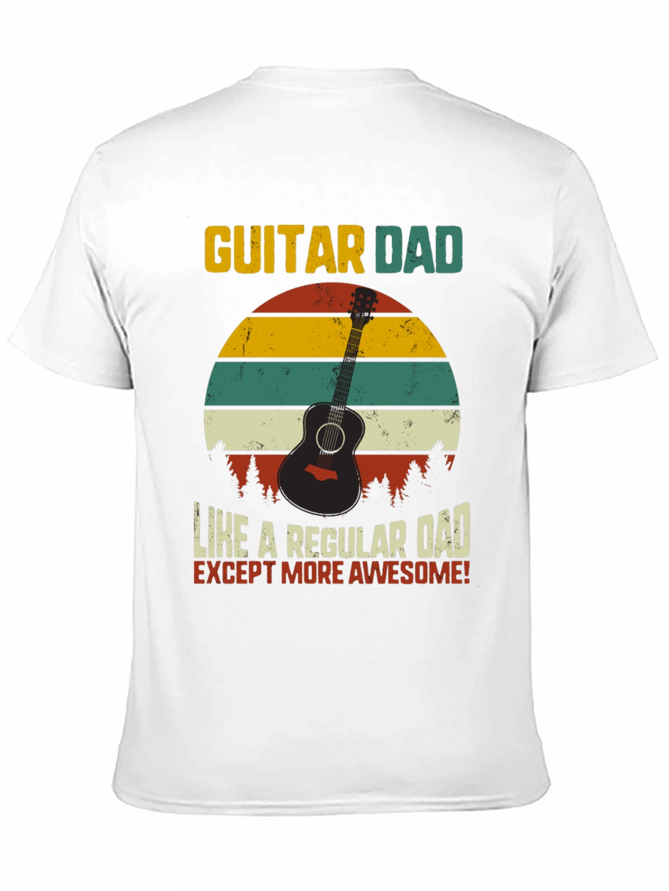 Guitar Dad Awesome T-Shirt