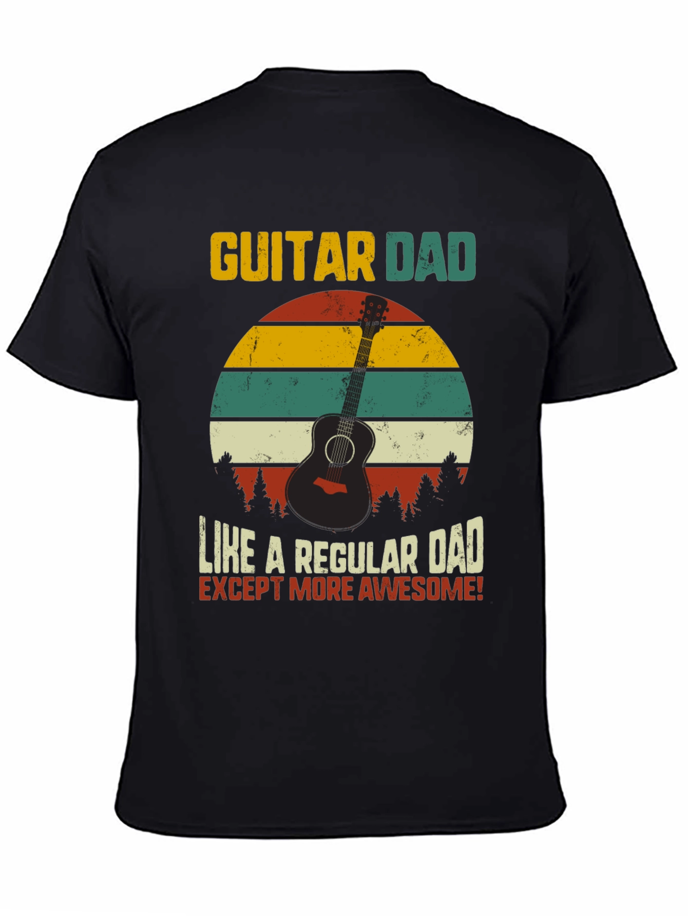 Guitar Dad Awesome T-Shirt