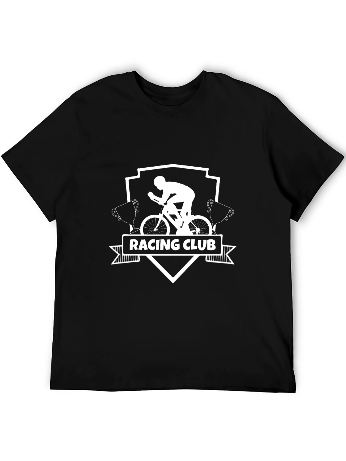 Racing Club Graphic Tee - Cyclist Design