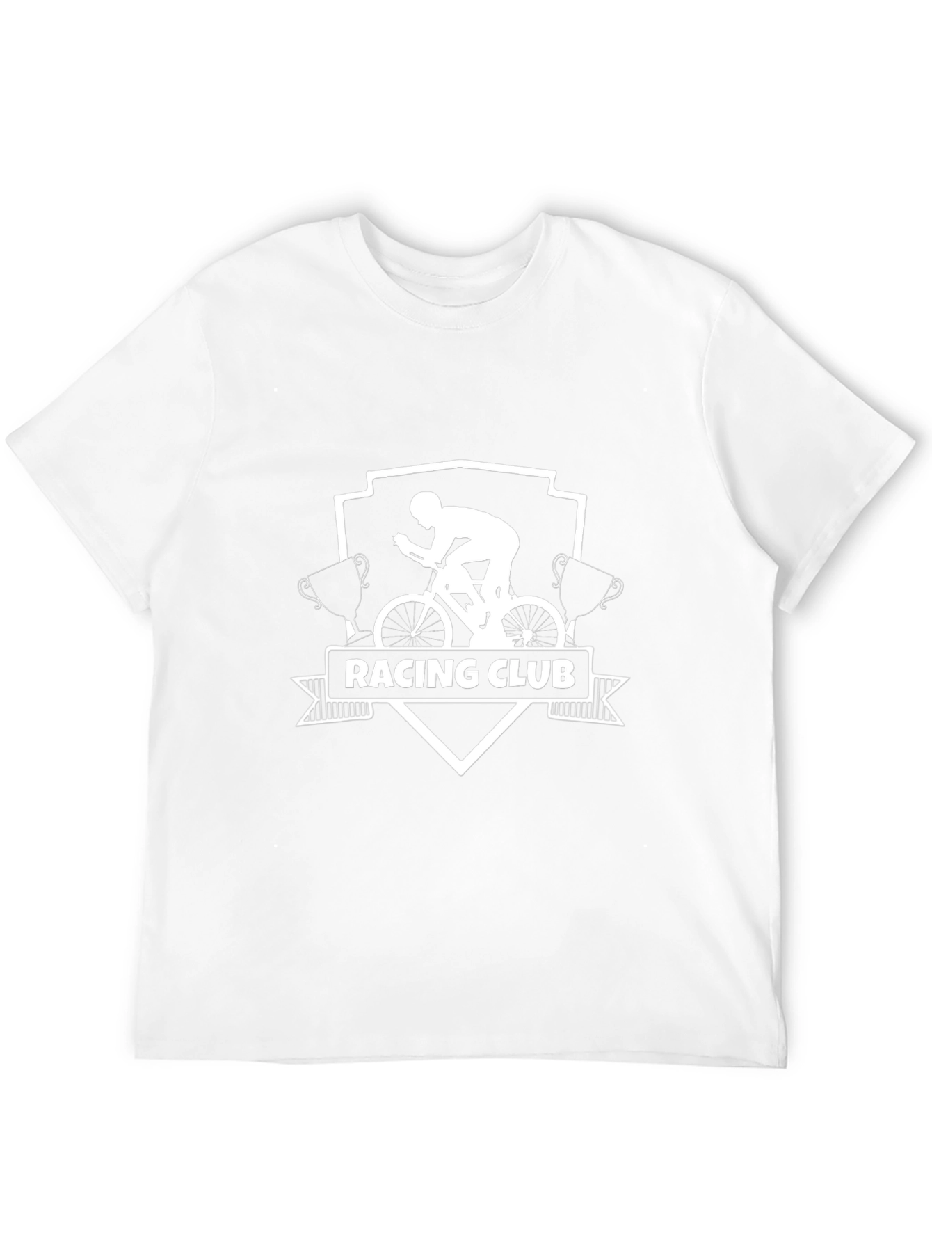 Racing Club Graphic Tee - Cyclist Design