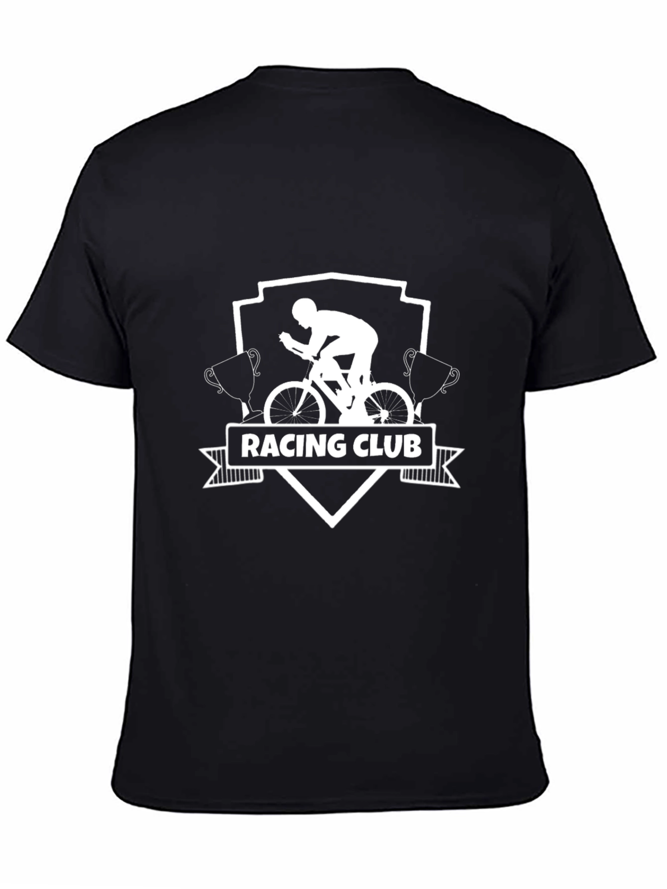 Racing Club Graphic Tee - Cyclist Design