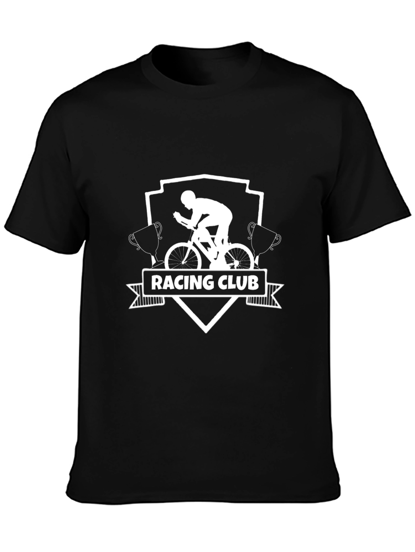 Racing Club Graphic Tee - Cyclist Design