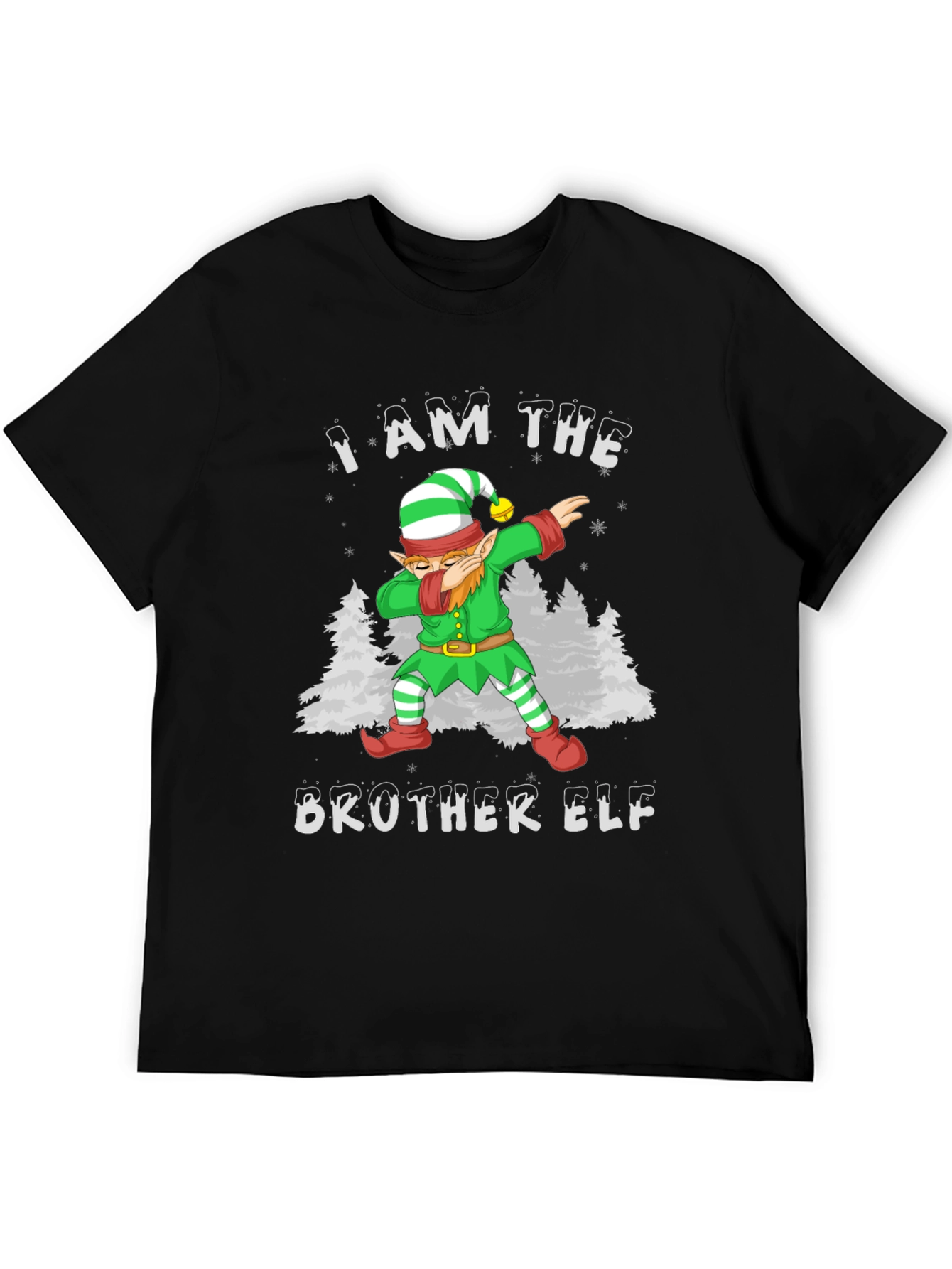 Brother Elf Dabbing Christmas T-Shirt