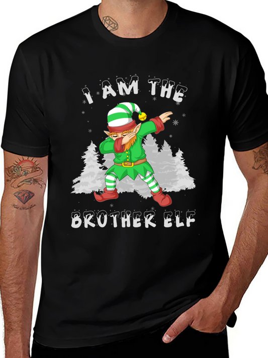 Brother Elf Dabbing Christmas T-Shirt