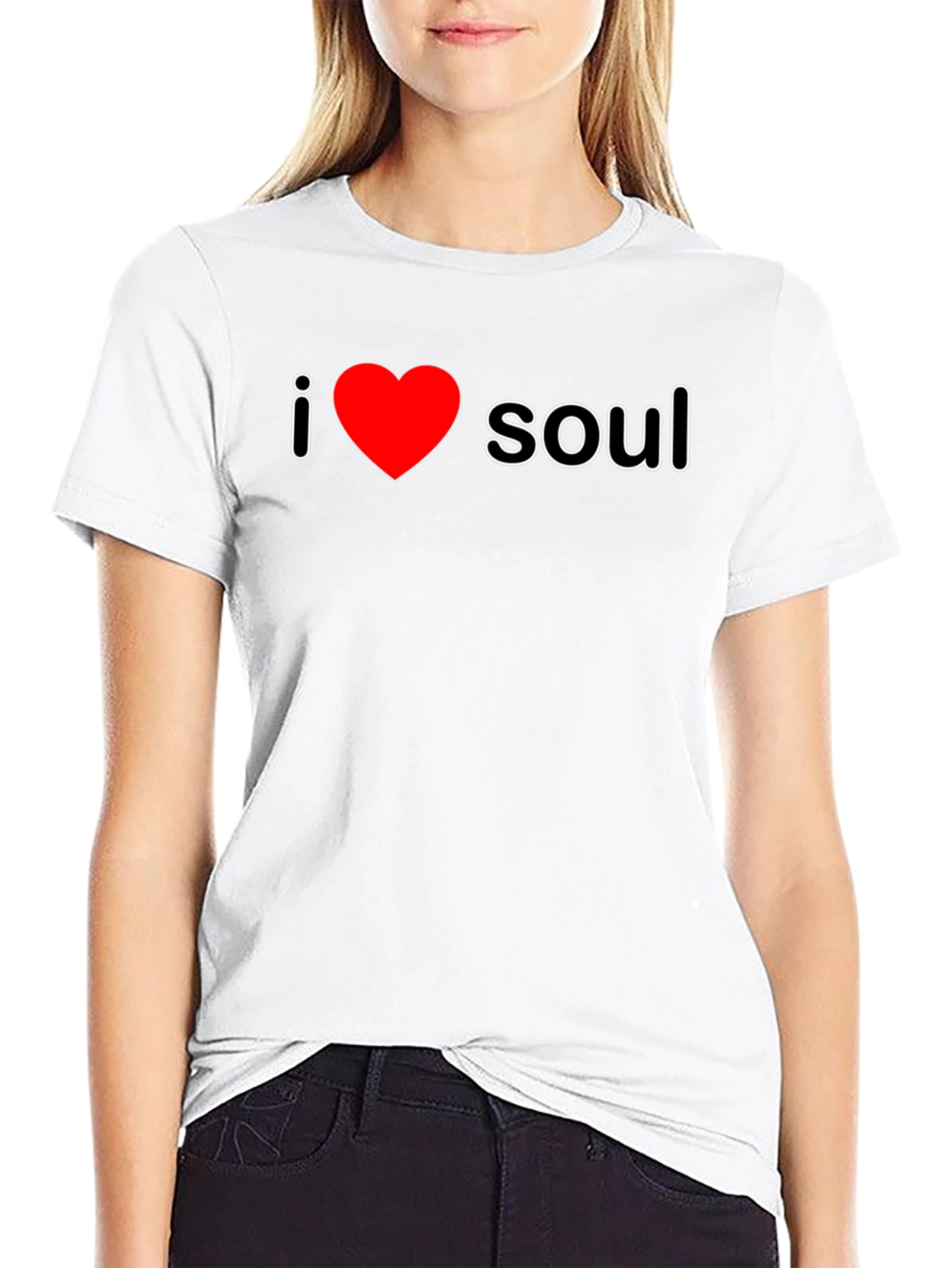 I Love Soul T-Shirt - Heart Graphic Tee