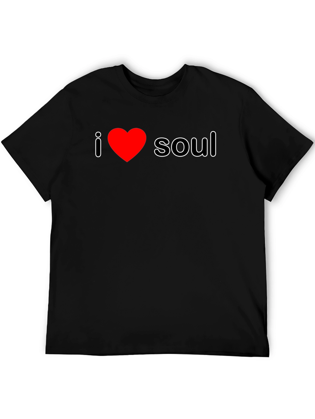 I Love Soul T-Shirt - Heart Graphic Tee