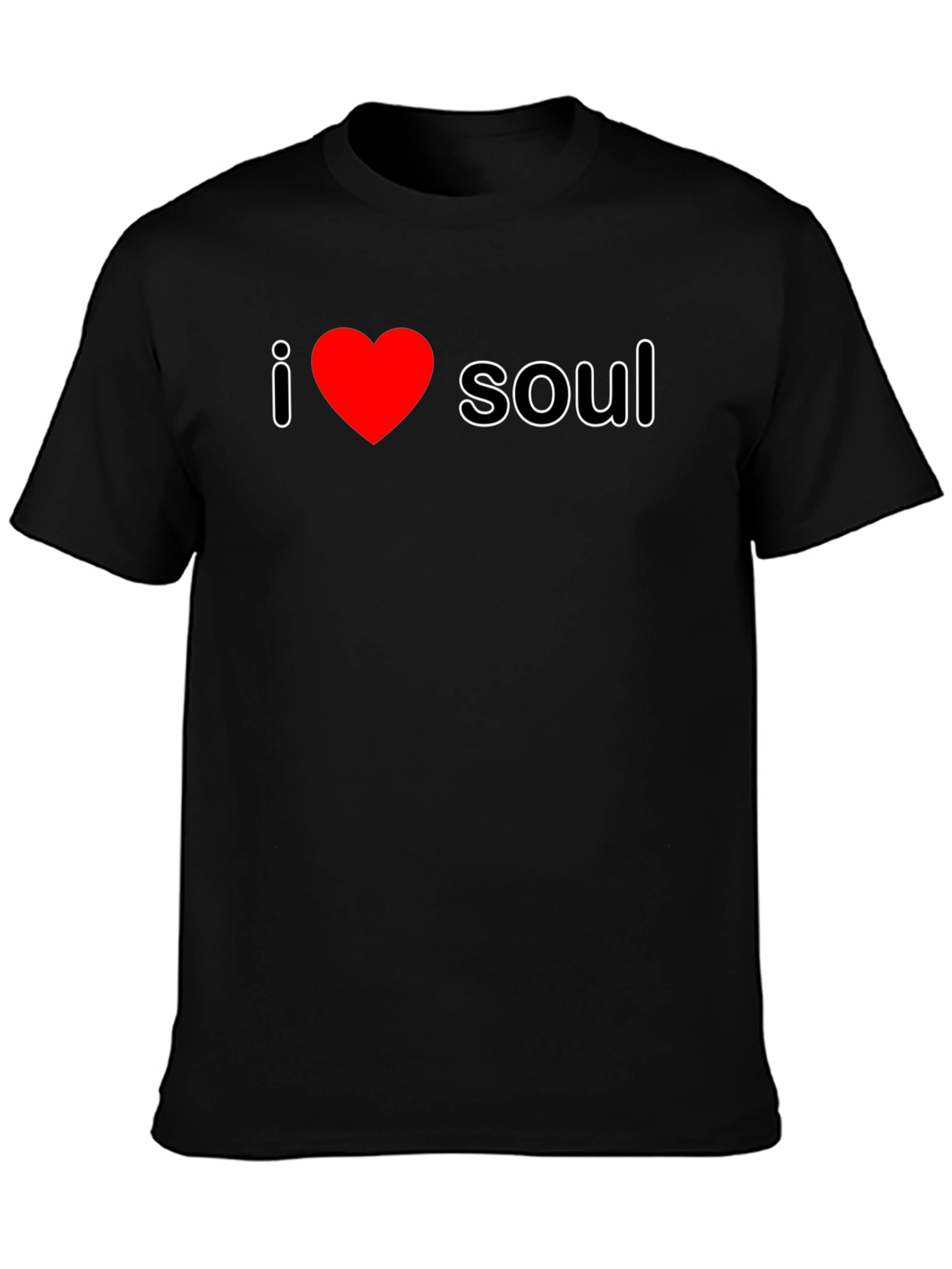 I Love Soul T-Shirt - Heart Graphic Tee
