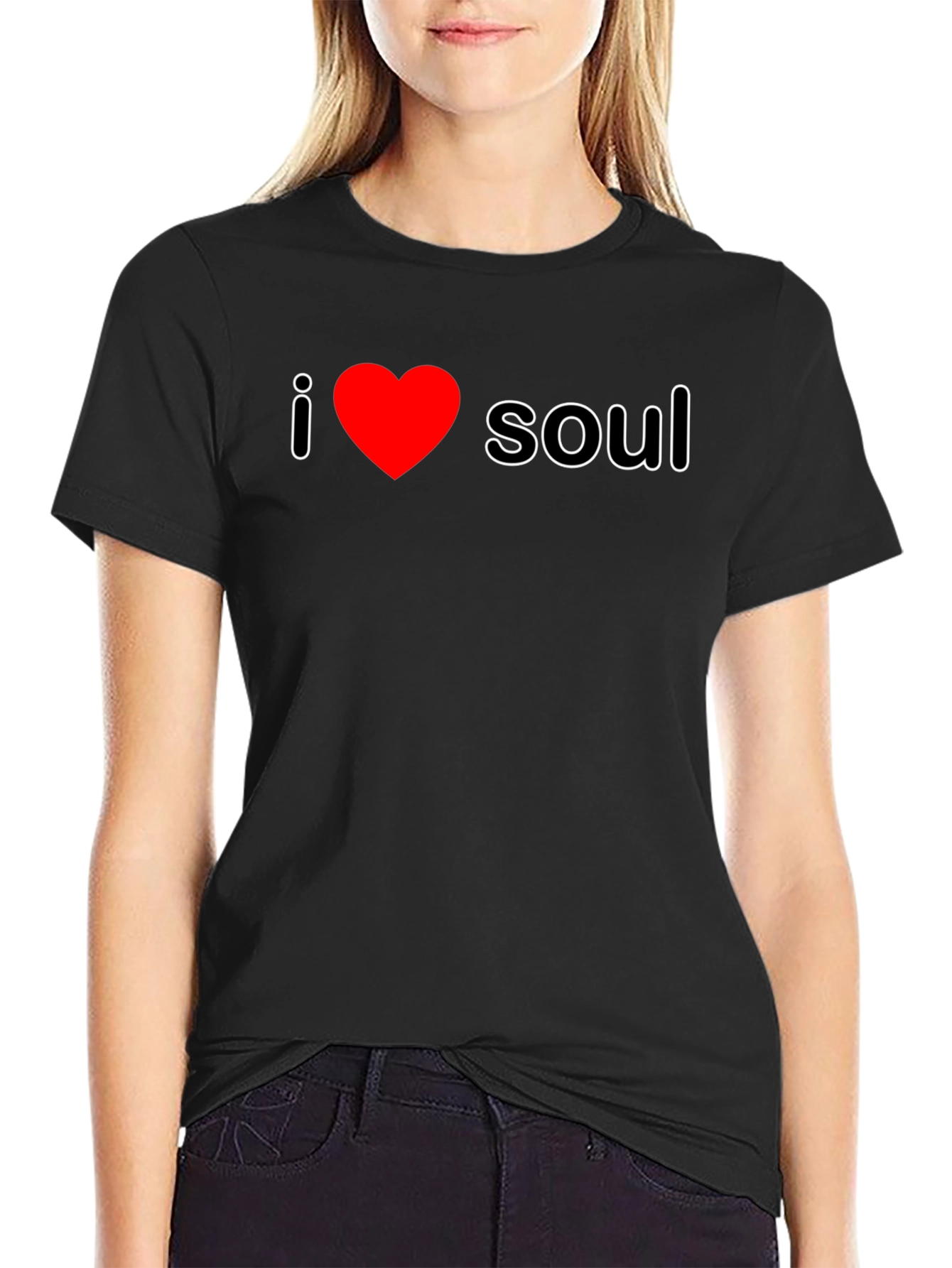 I Love Soul T-Shirt - Heart Graphic Tee