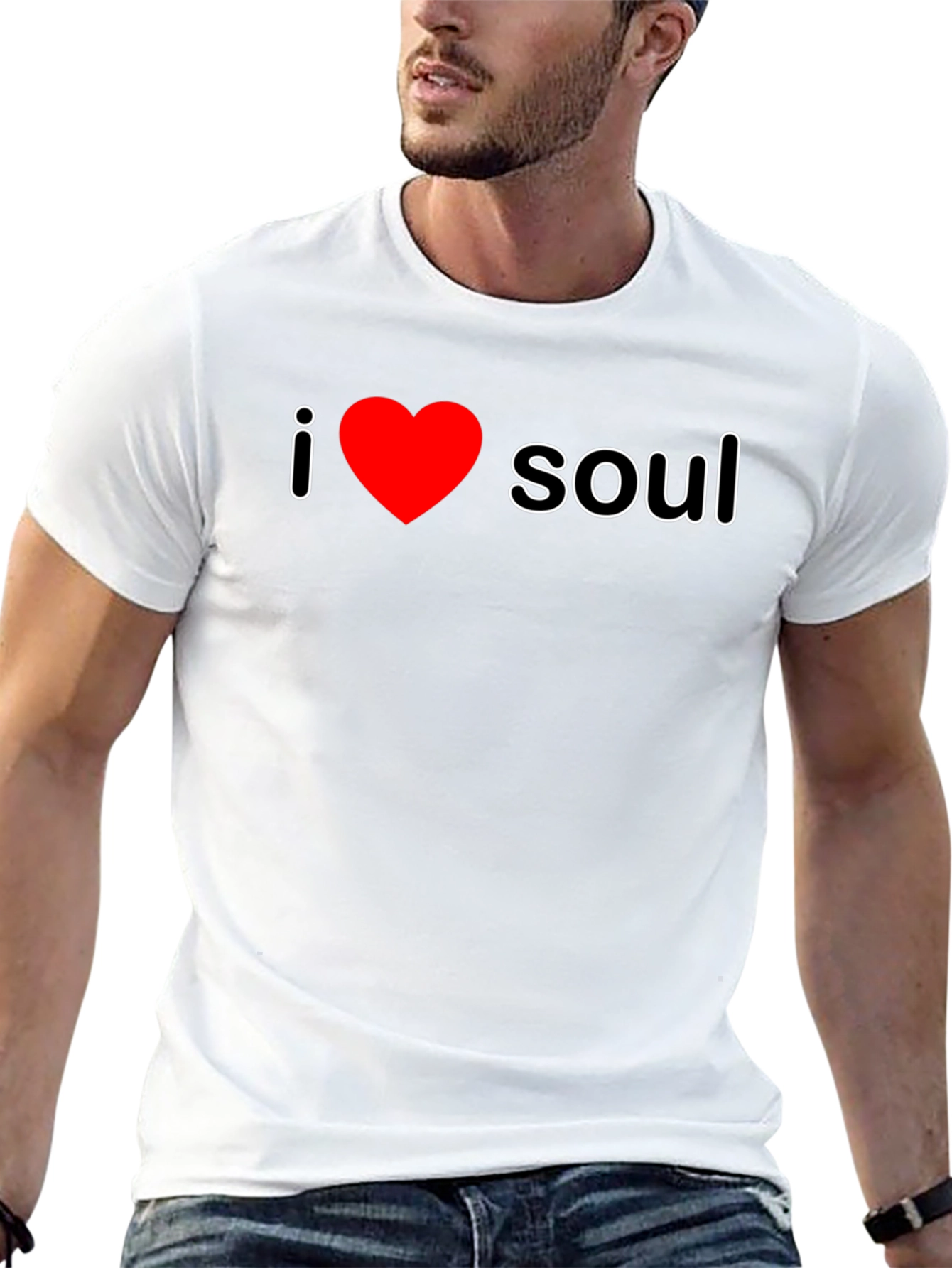I Love Soul T-Shirt - Heart Graphic Tee