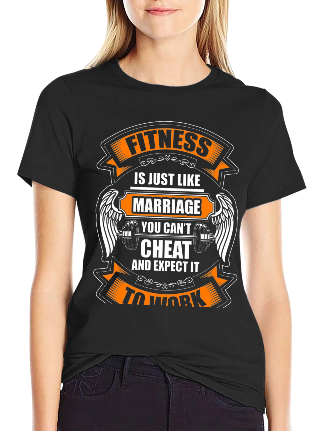 Fitness Marriage T-Shirt - Funny Workout Gym Tee
