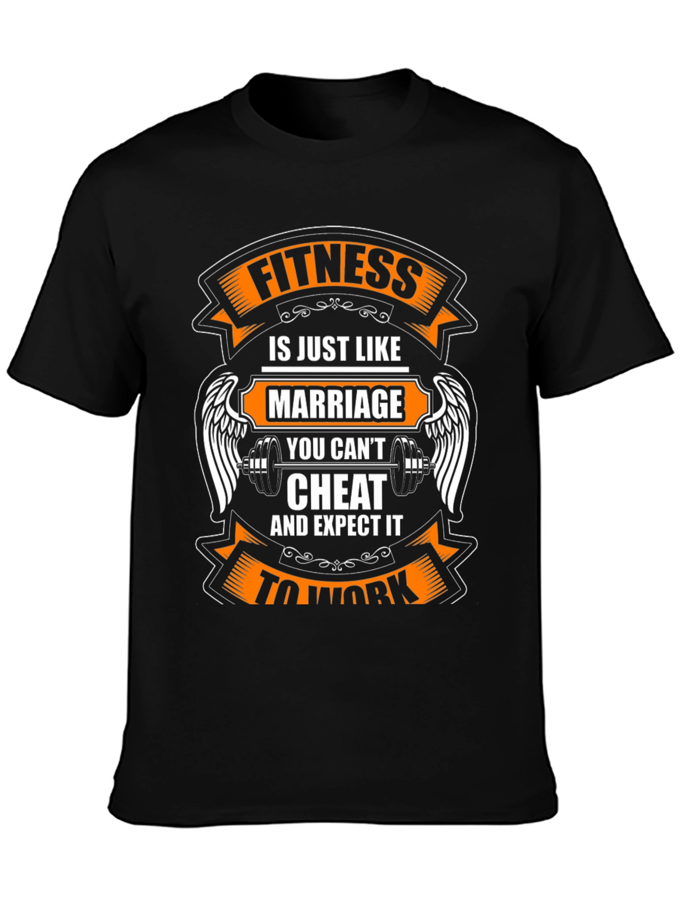 Fitness Marriage T-Shirt - Funny Workout Gym Tee