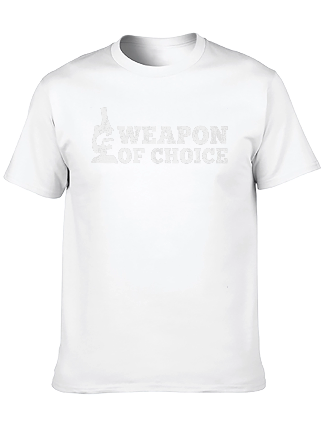 Weapon of Choice Microscope Black T-Shirt
