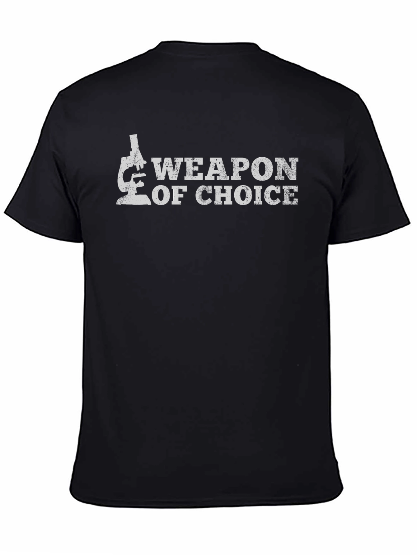 Weapon of Choice Microscope Black T-Shirt