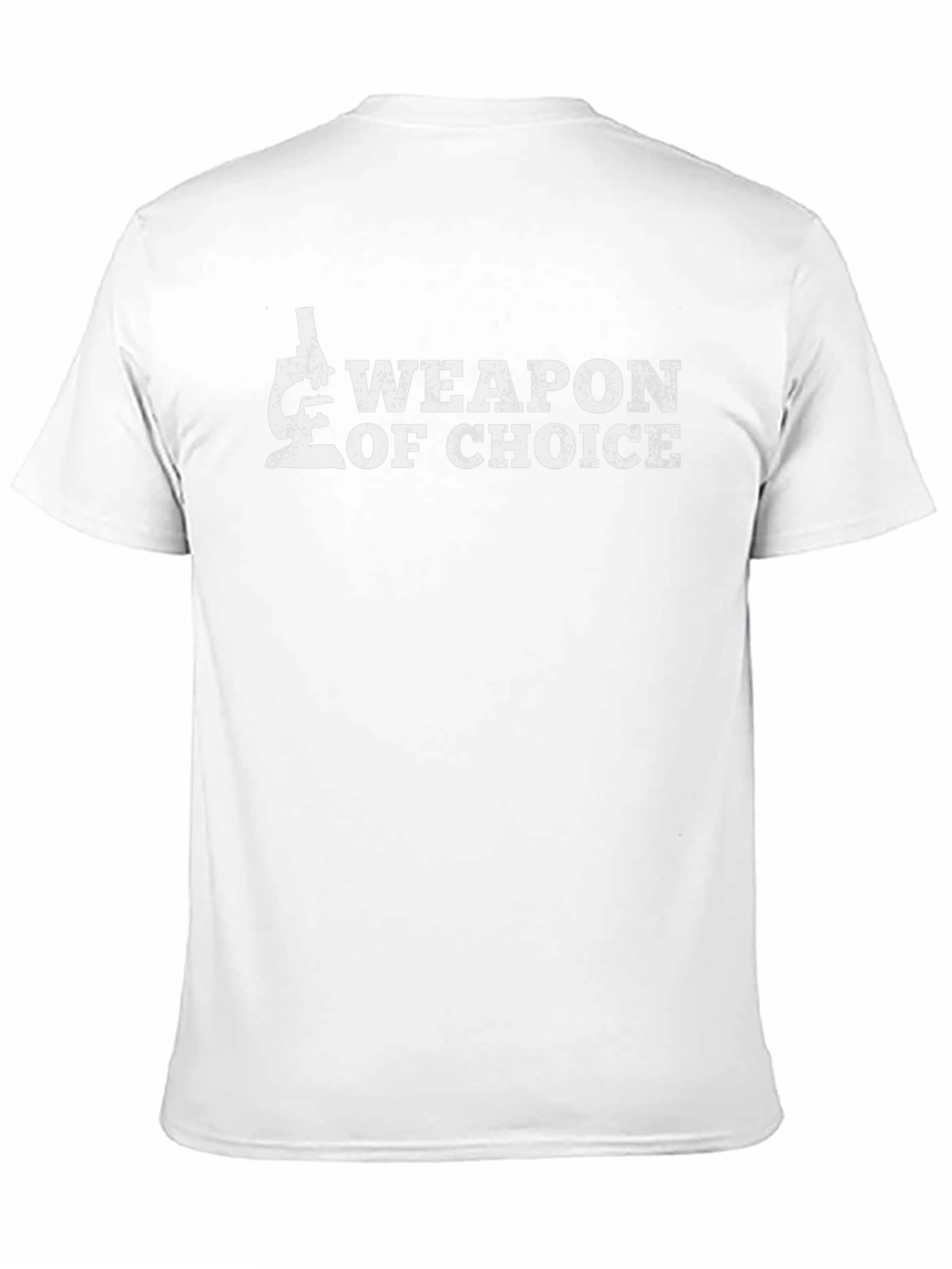 Weapon of Choice Microscope Black T-Shirt