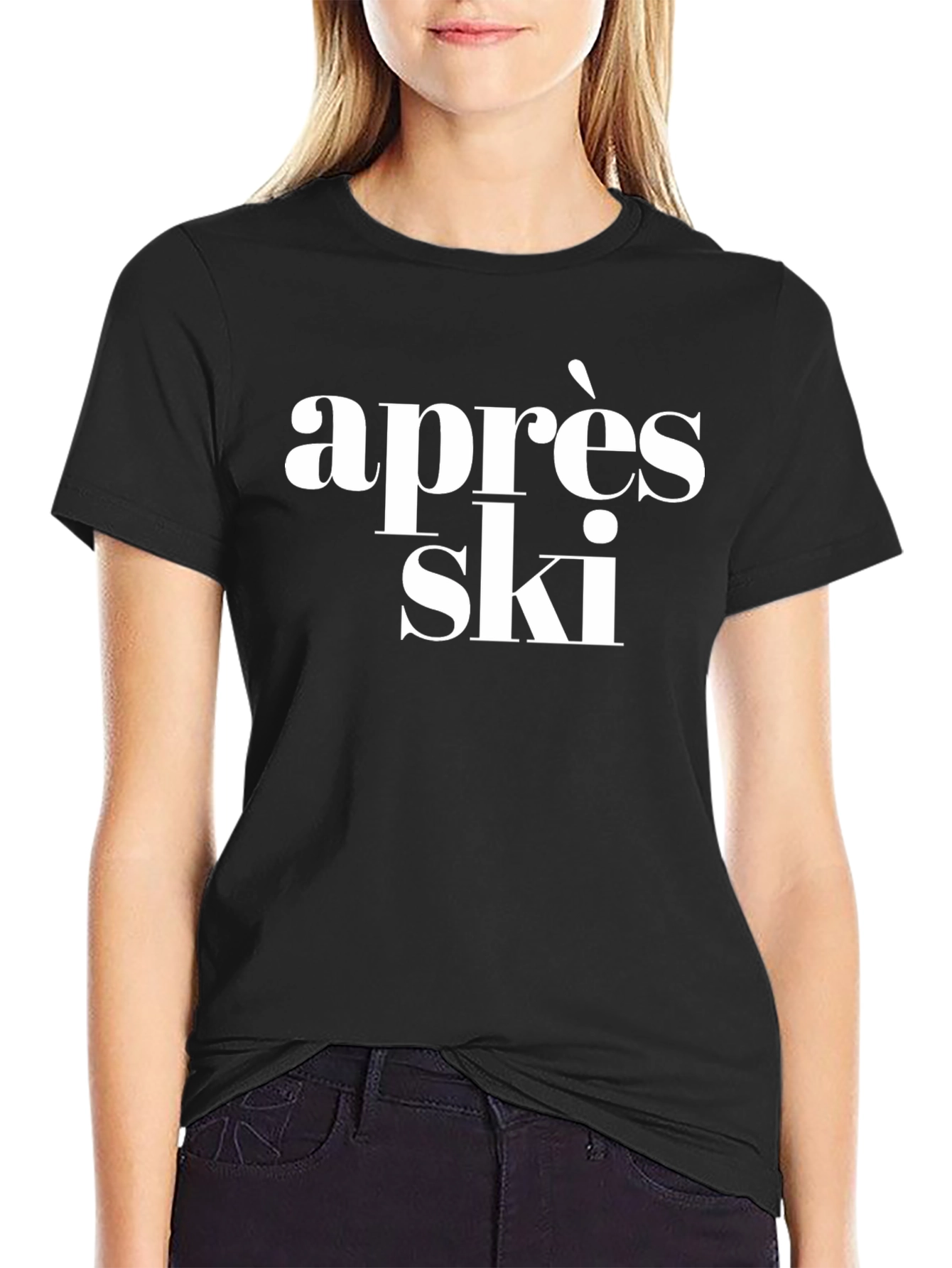 Après Ski Graphic Tee - Casual Winter Wear