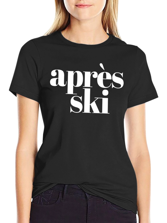 Après Ski Graphic Tee - Casual Winter Wear