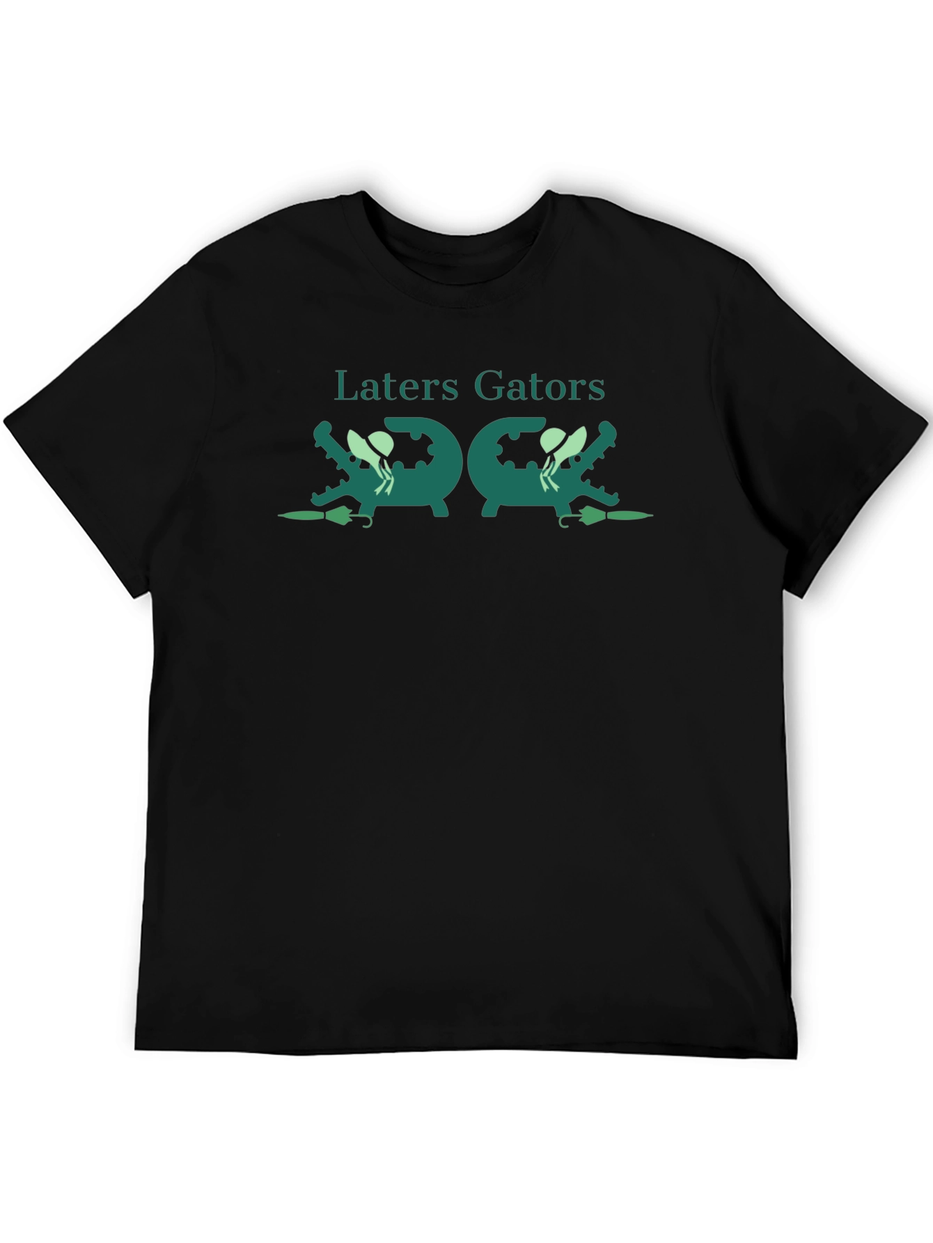 Later Gators Graphic Tee - Black