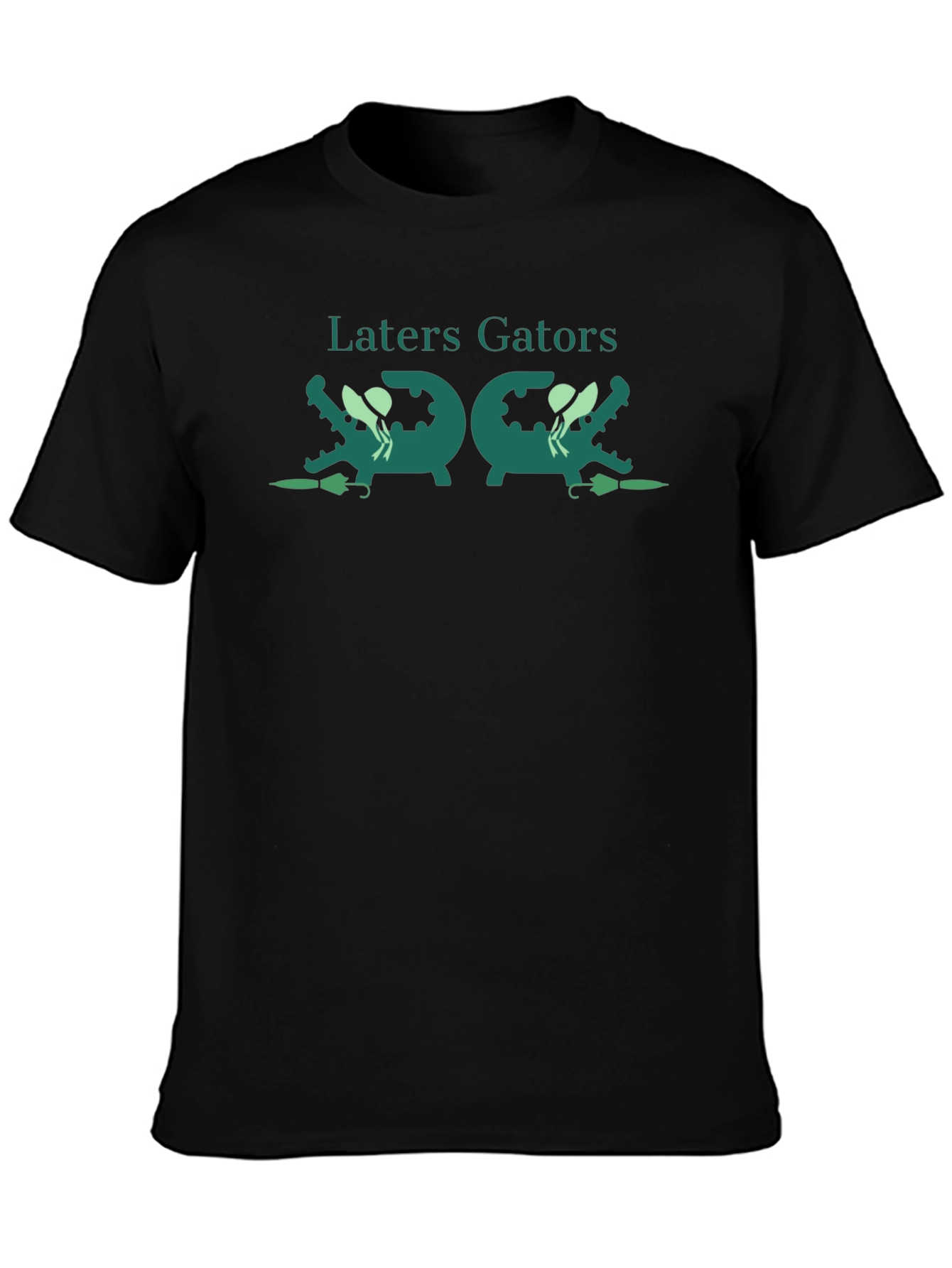 Later Gators Graphic Tee - Black