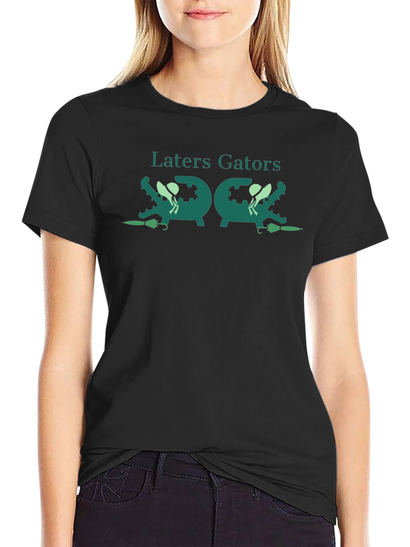 Later Gators Graphic Tee - Black
