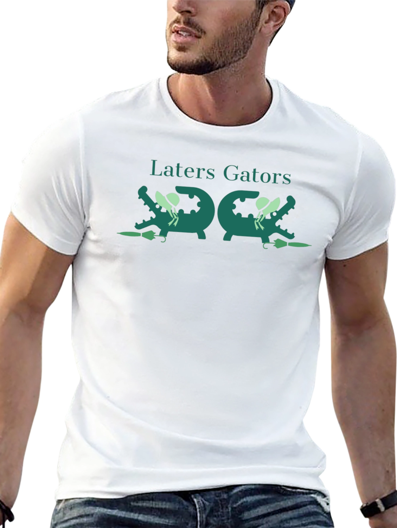 Later Gators Graphic Tee - Black