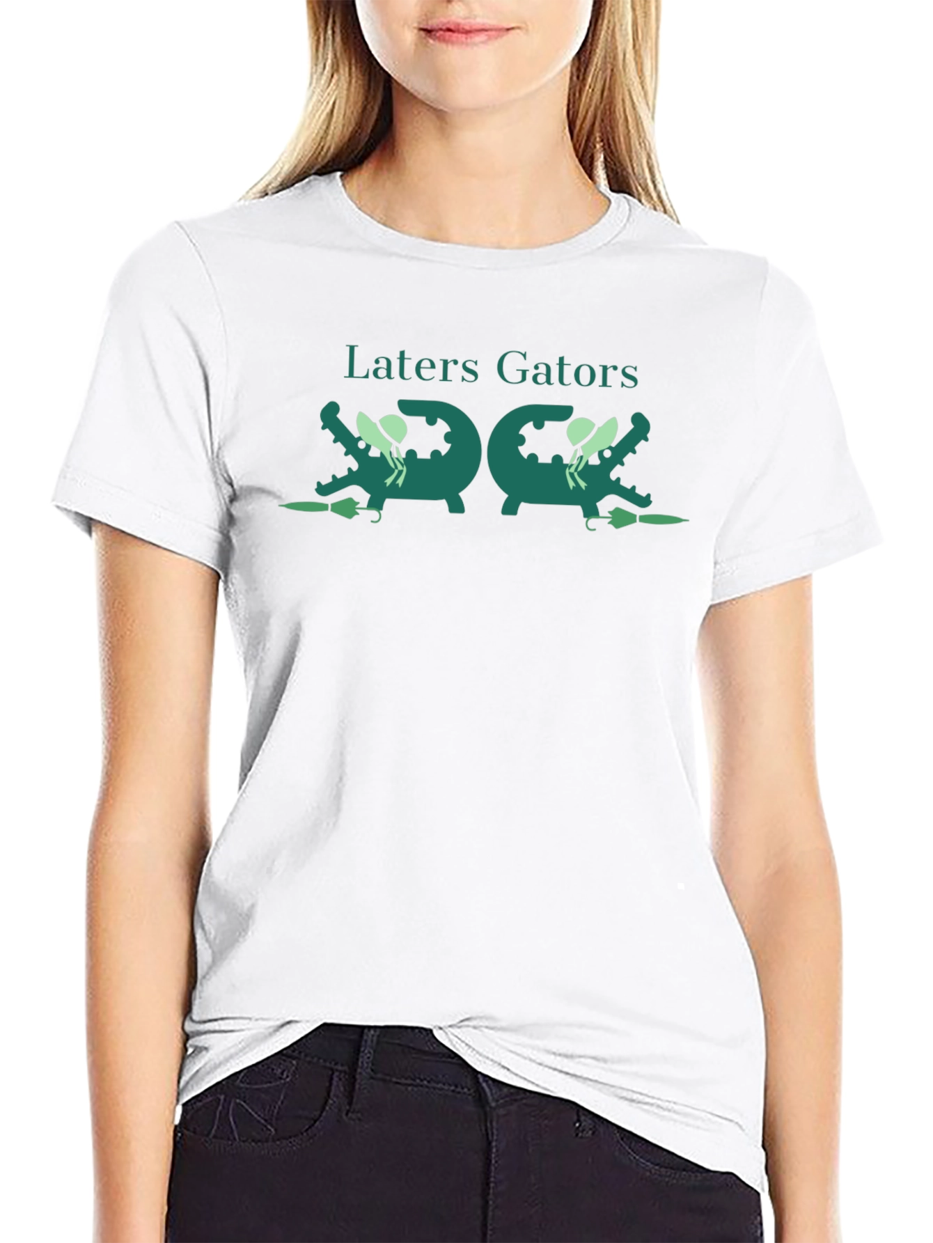 Later Gators Graphic Tee - Black