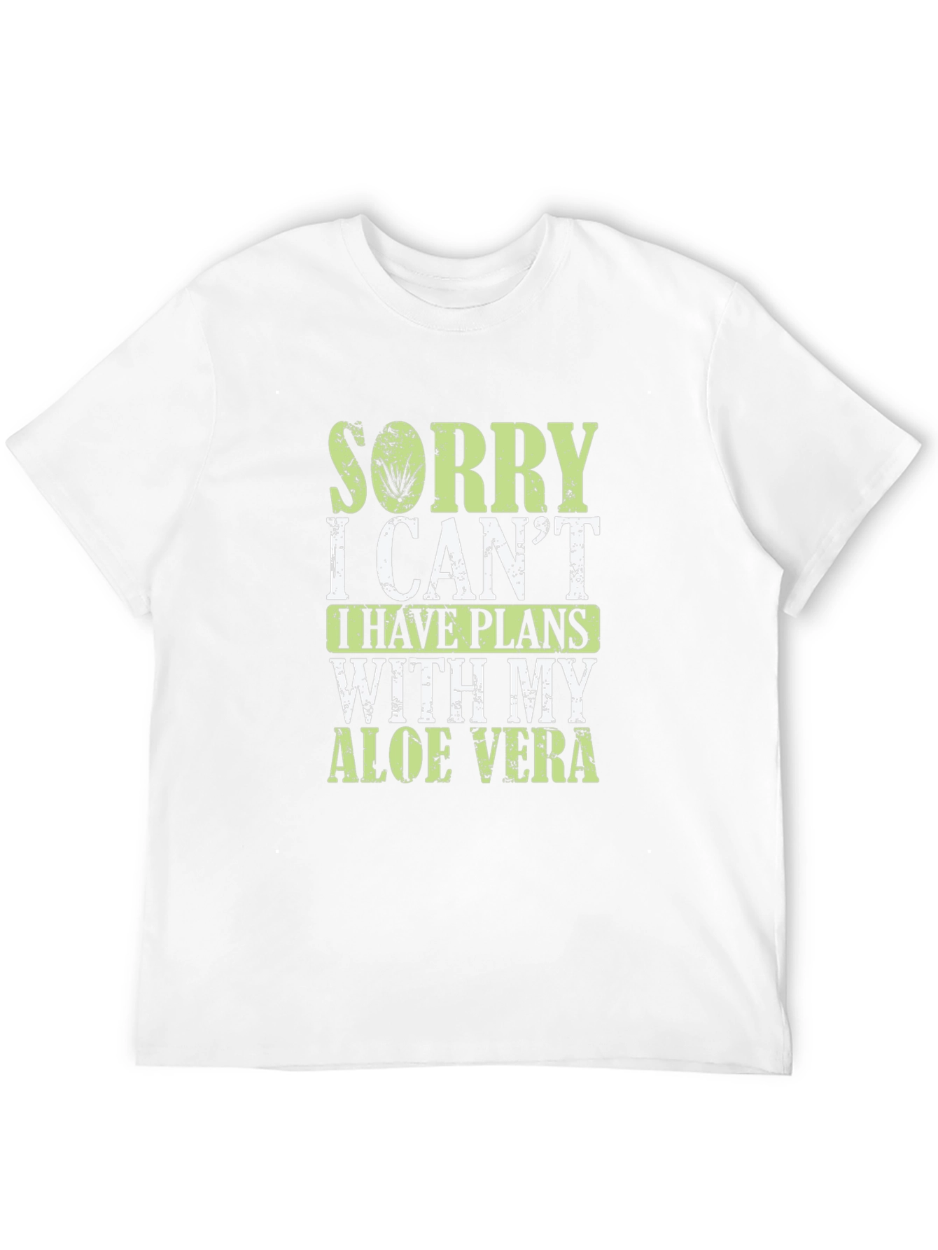 Aloe Vera Plans Graphic Tee - Black